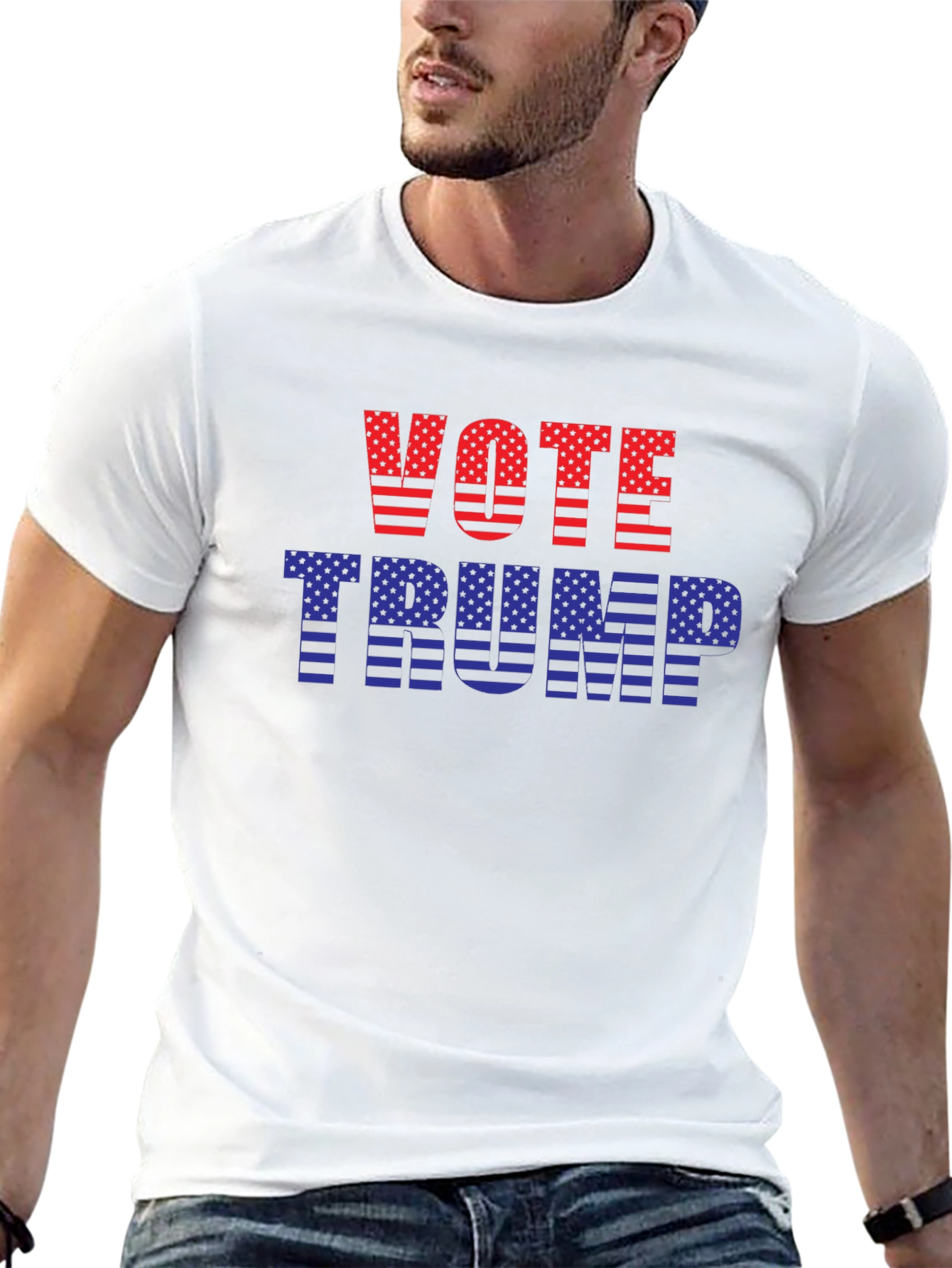 Vote Trump T-Shirt - Patriotic Election Tee
