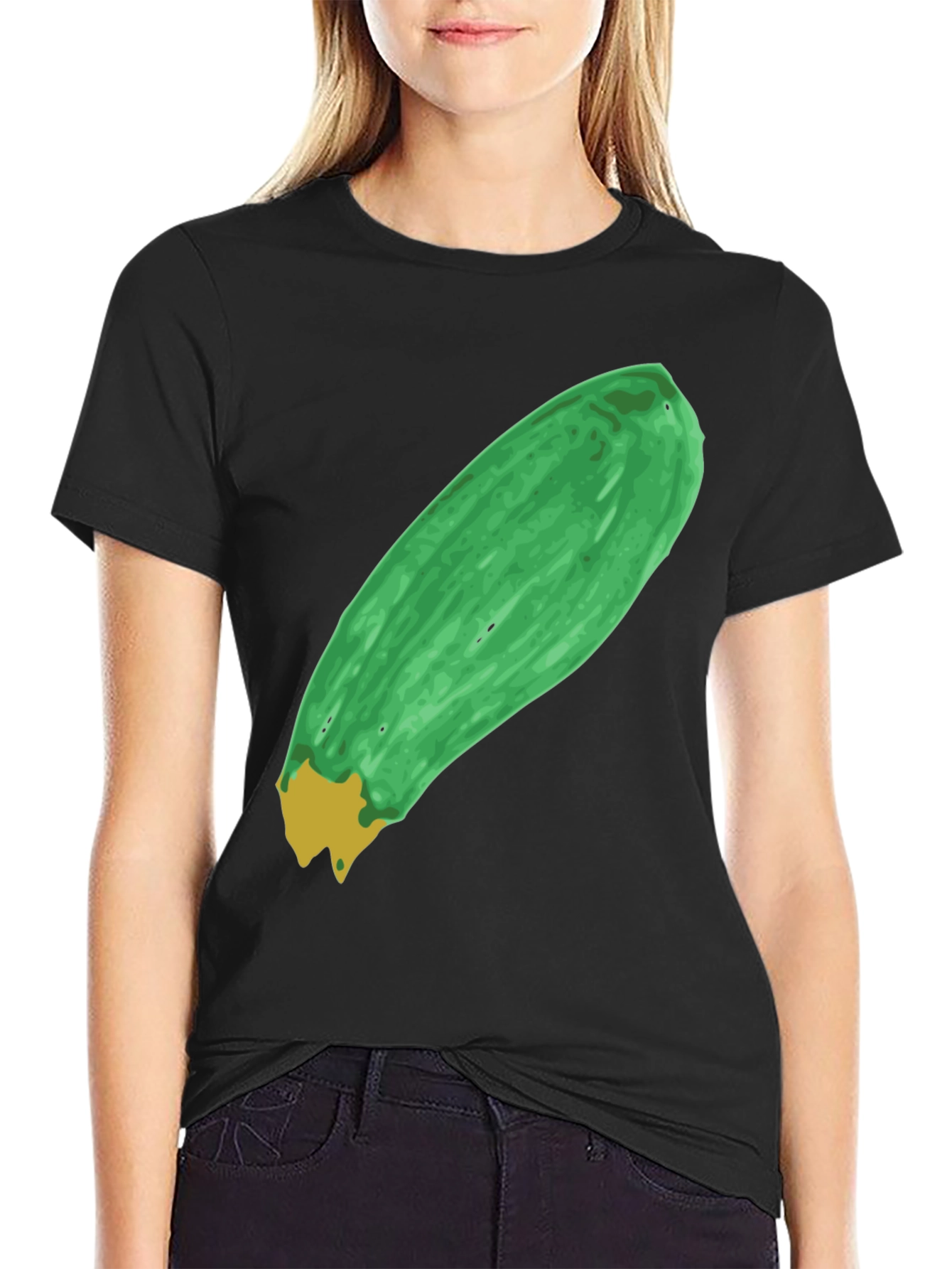 Zucchini Graphic Tee - Quirky & Comfortable