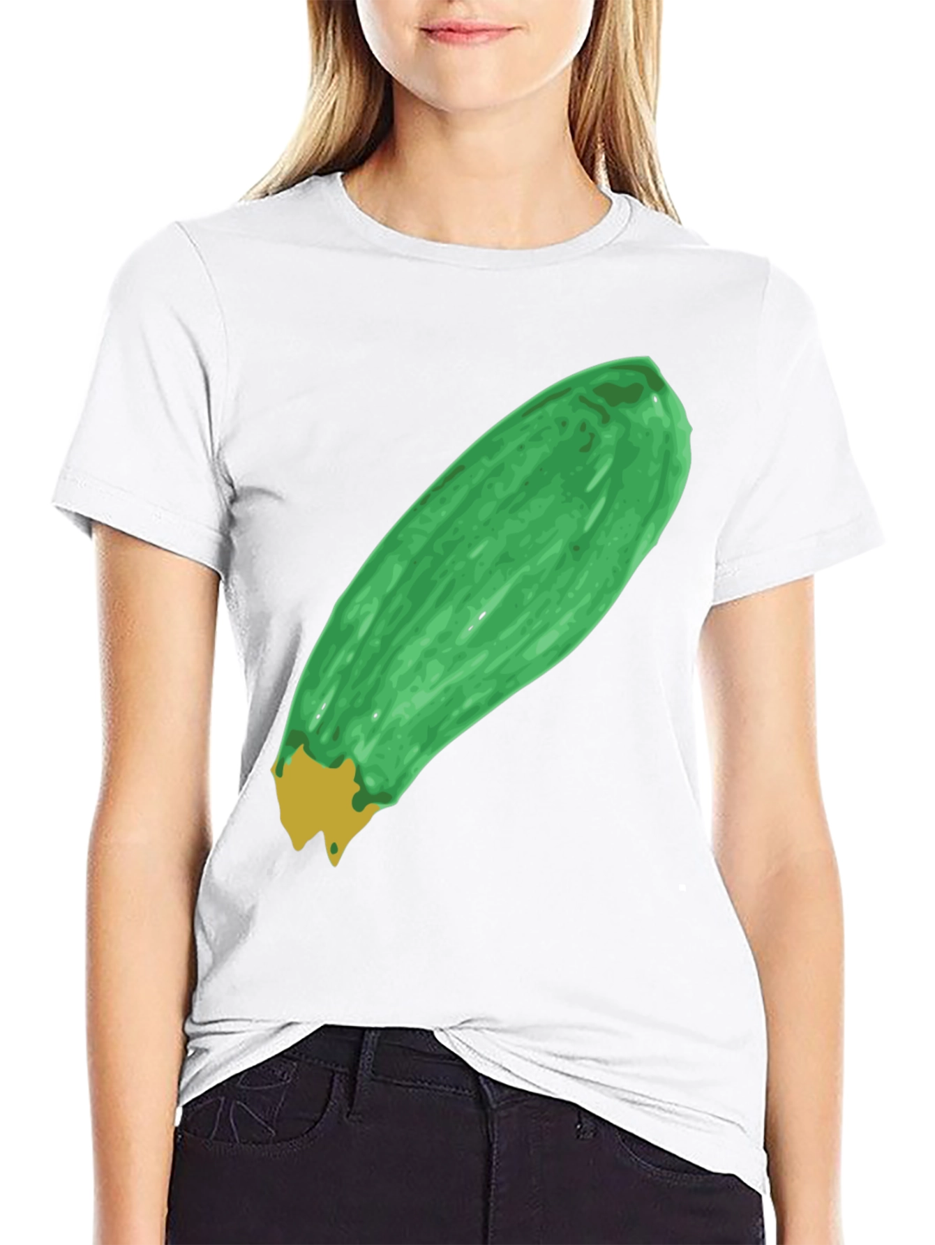 Zucchini Graphic Tee - Quirky & Comfortable