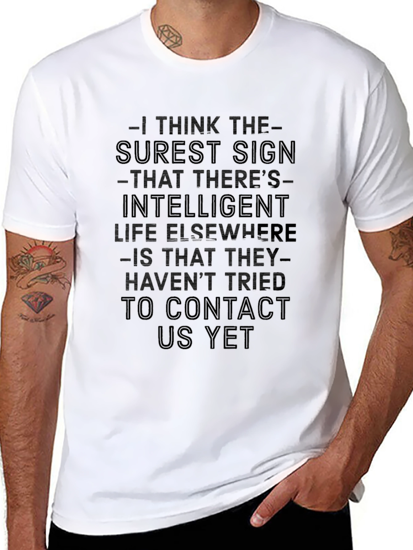 Intelligent Life Graphic T-Shirt