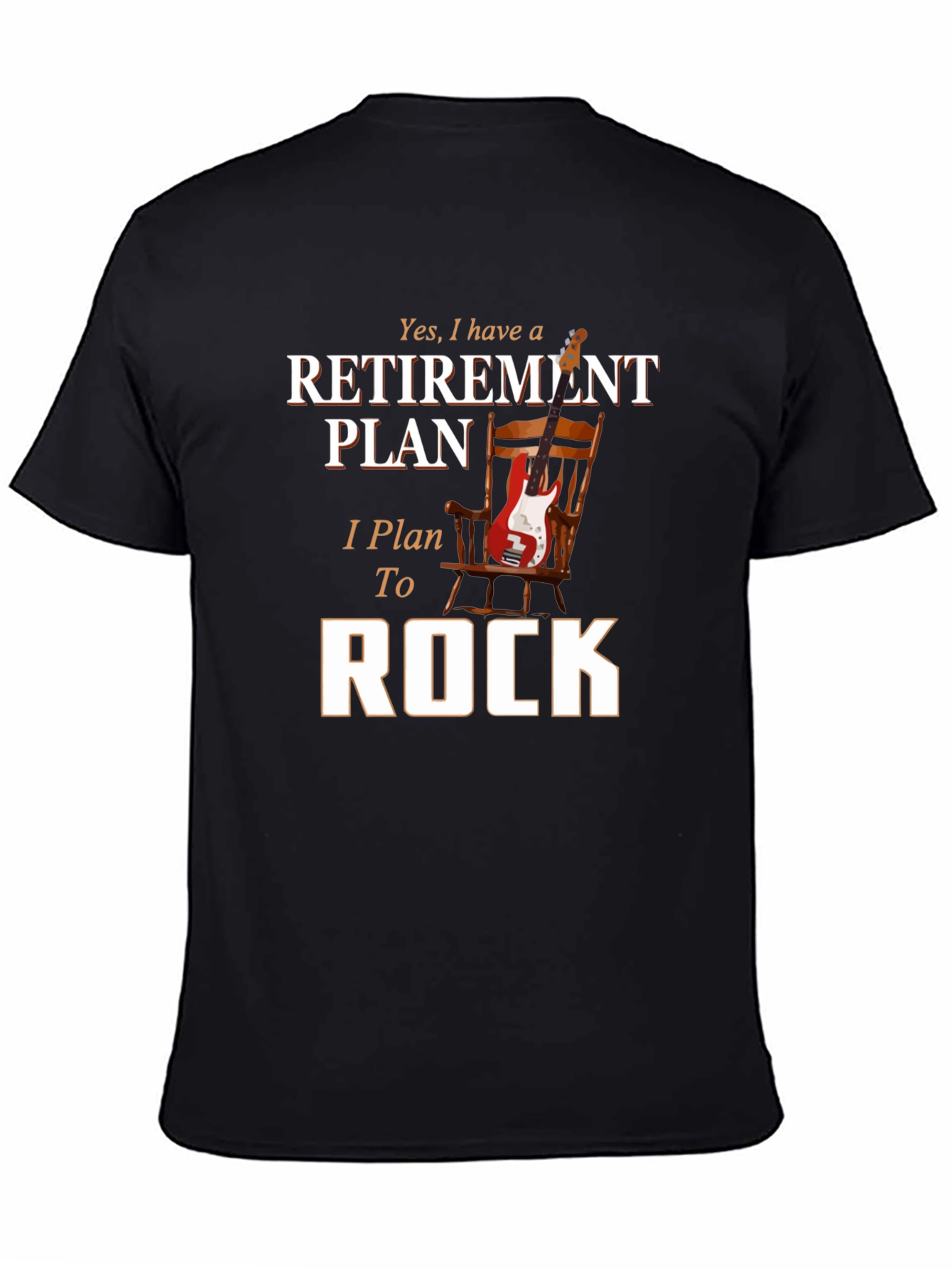 Retirement Plan Rock T-Shirt