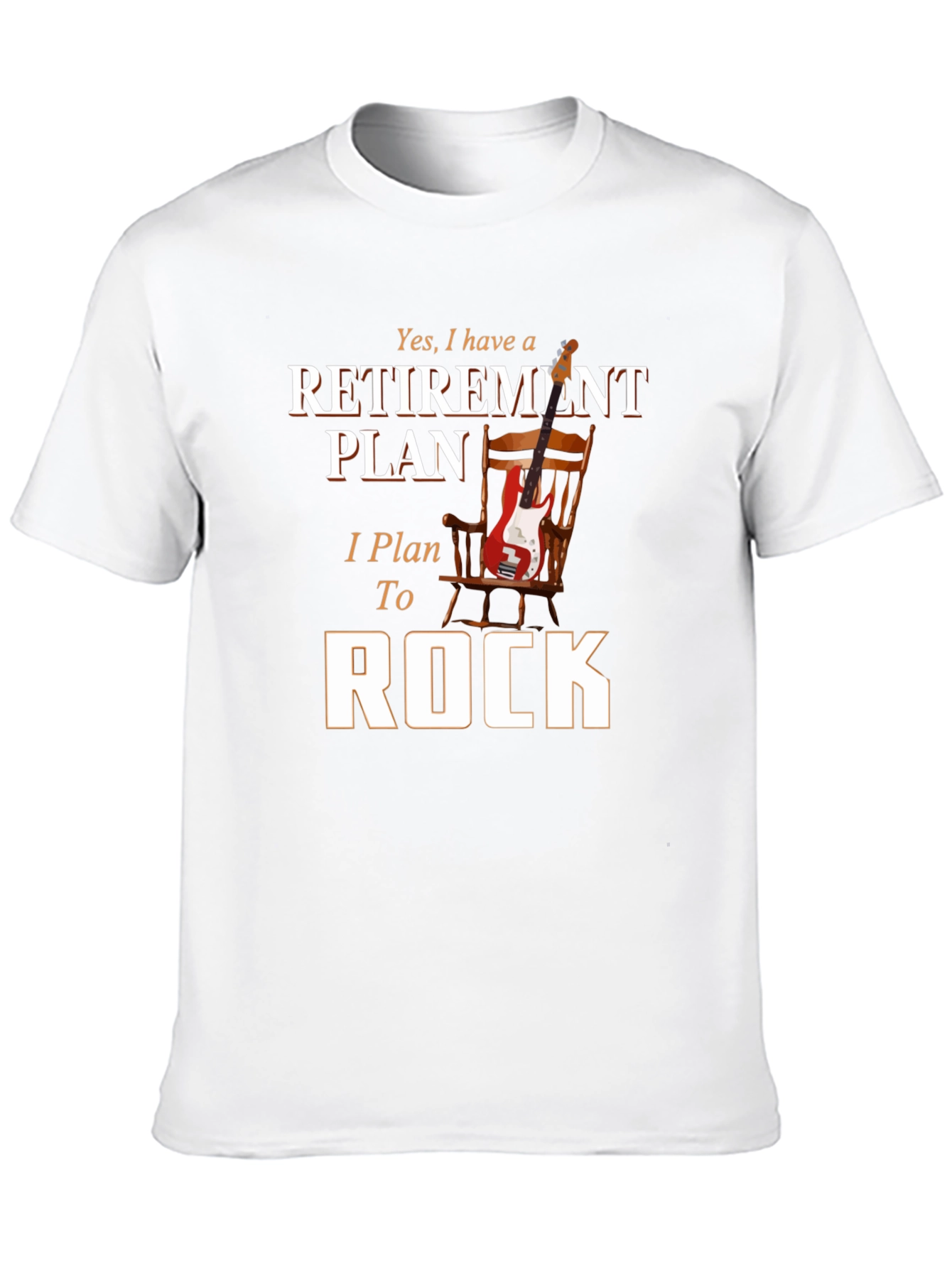Retirement Plan Rock T-Shirt