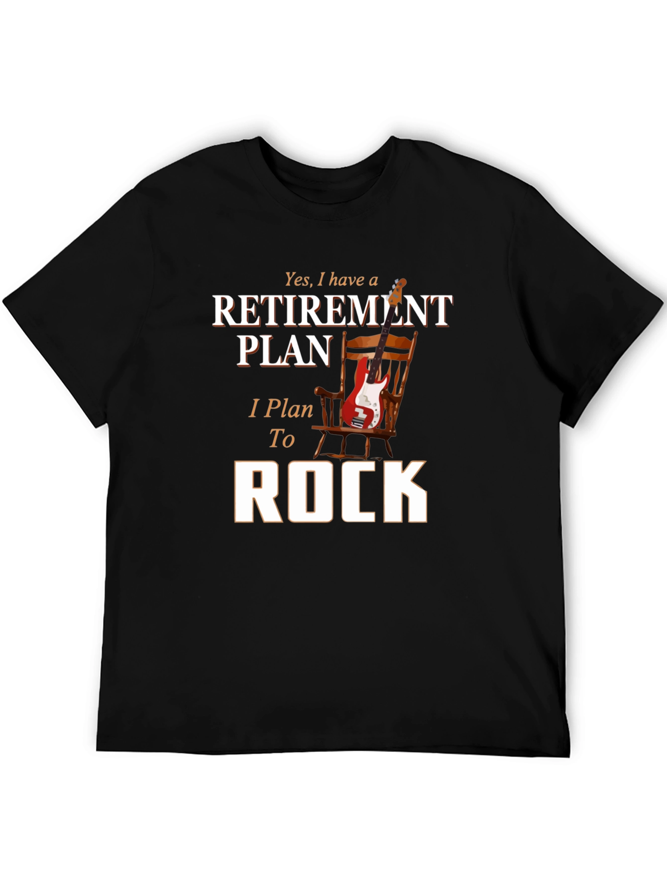 Retirement Plan Rock T-Shirt