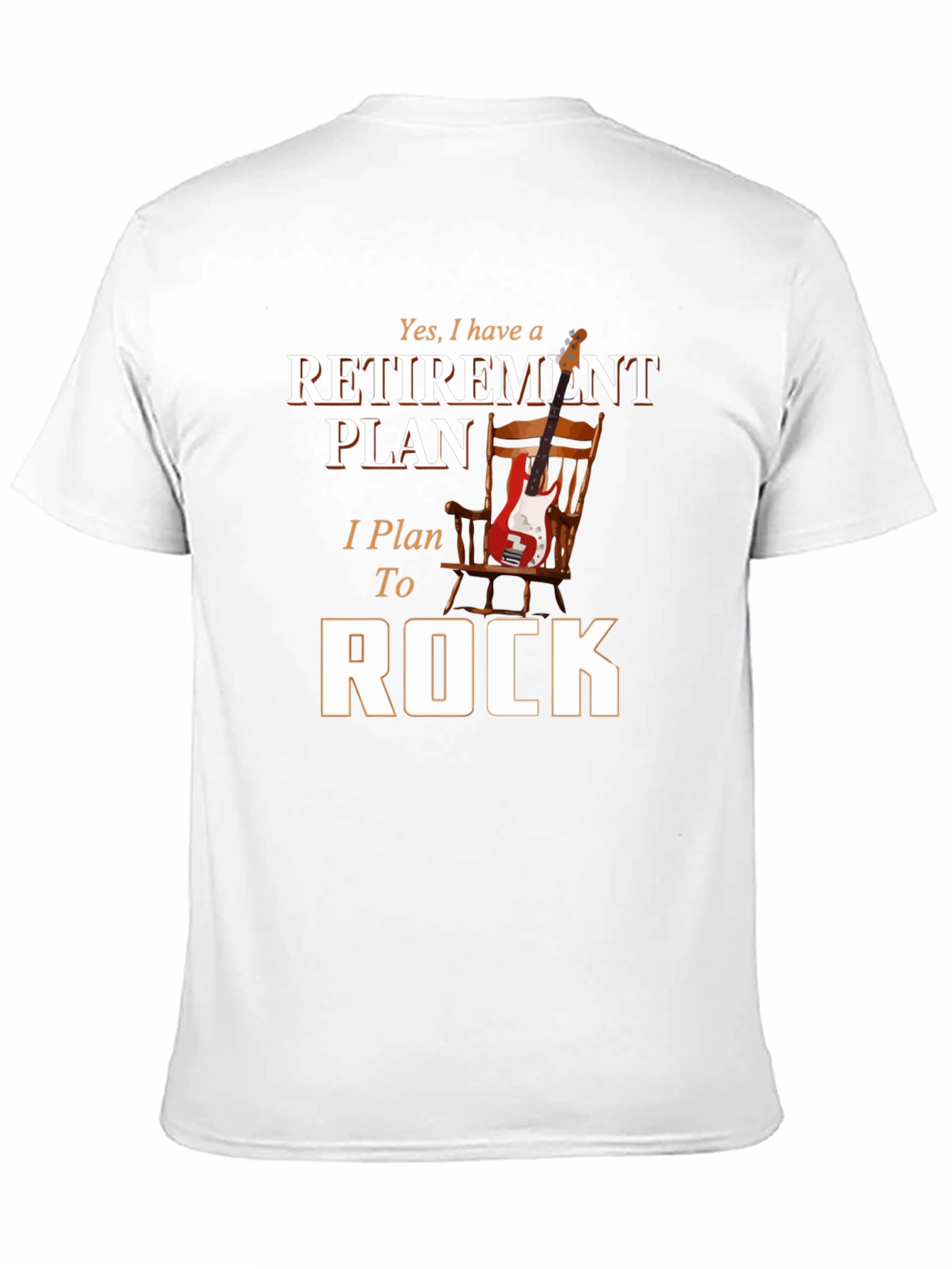 Retirement Plan Rock T-Shirt