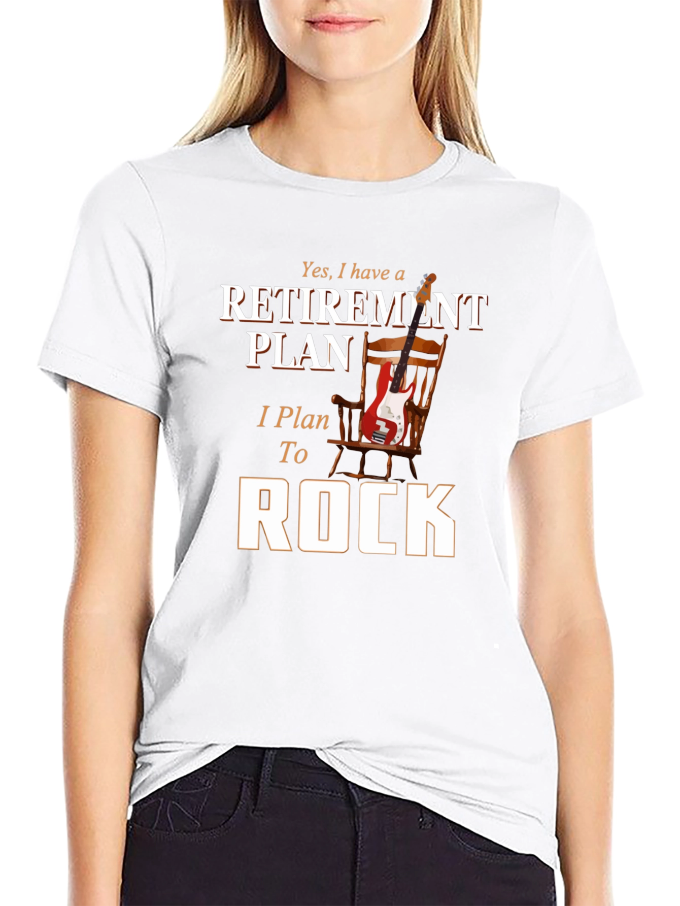 Retirement Plan Rock T-Shirt