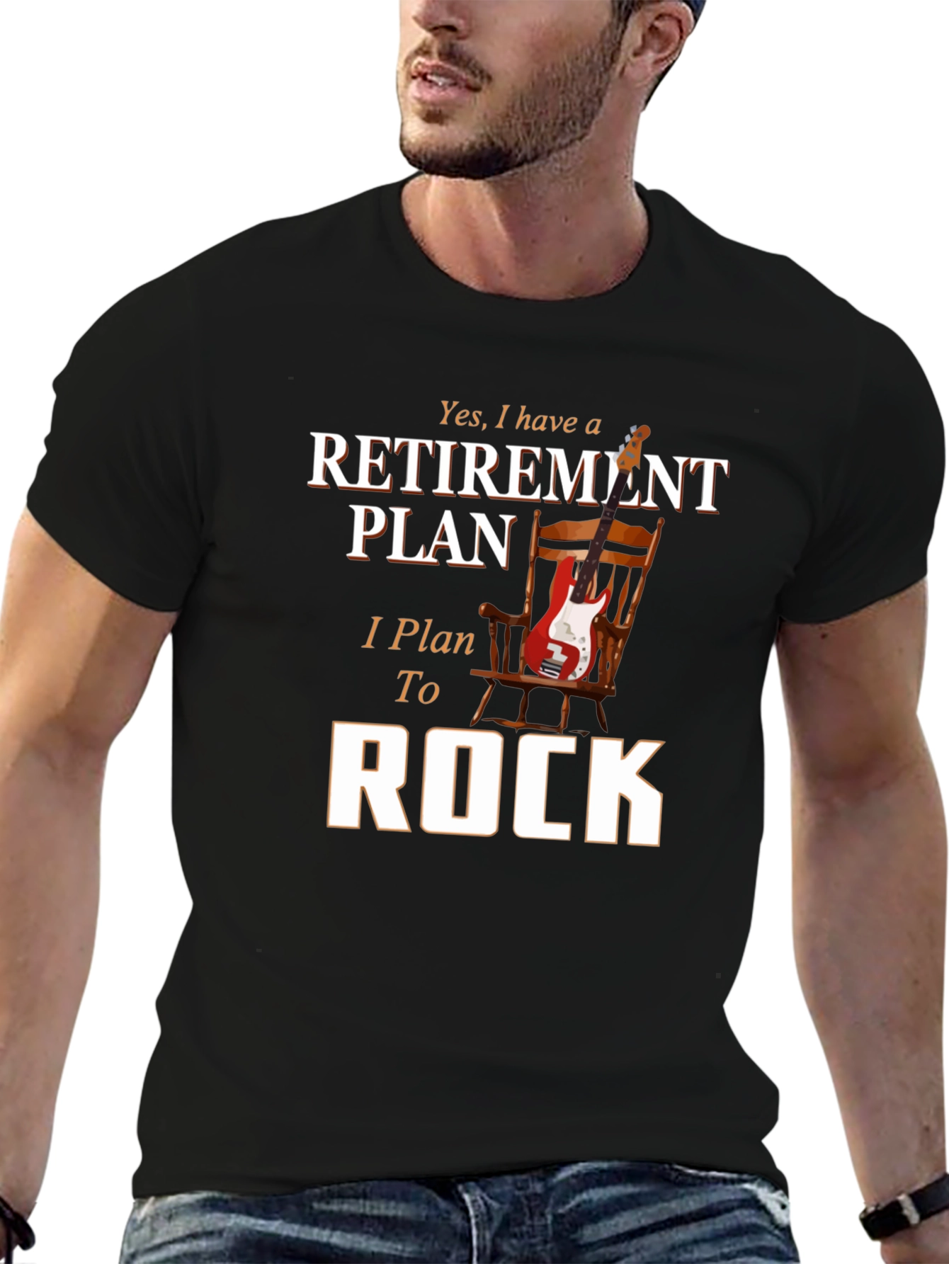 Retirement Plan Rock T-Shirt