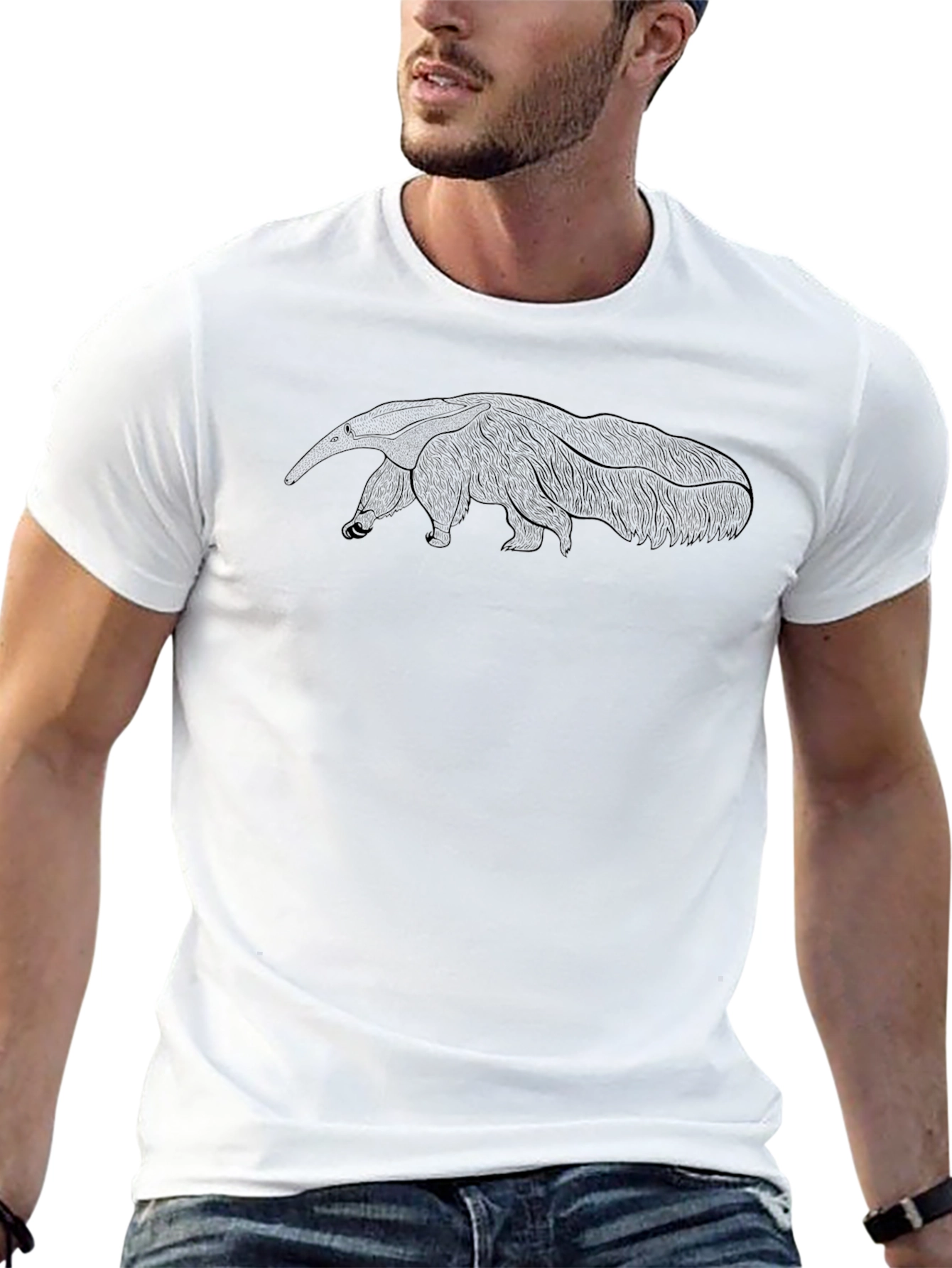 Anteater Graphic Tee - Cool Animal T-Shirt