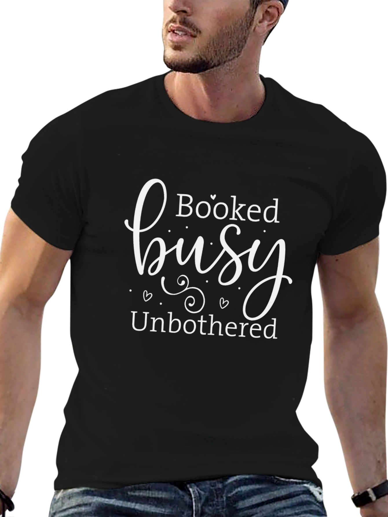 Booked Busy Unbothered Graphic Tee