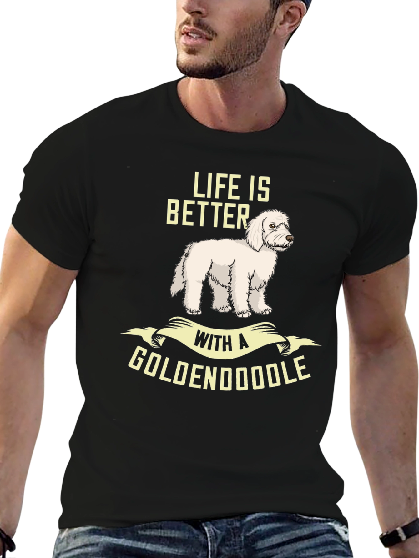 Life is Better with a Goldendoodle T-Shirt