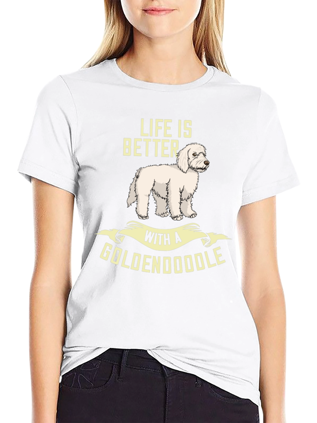 Life is Better with a Goldendoodle T-Shirt