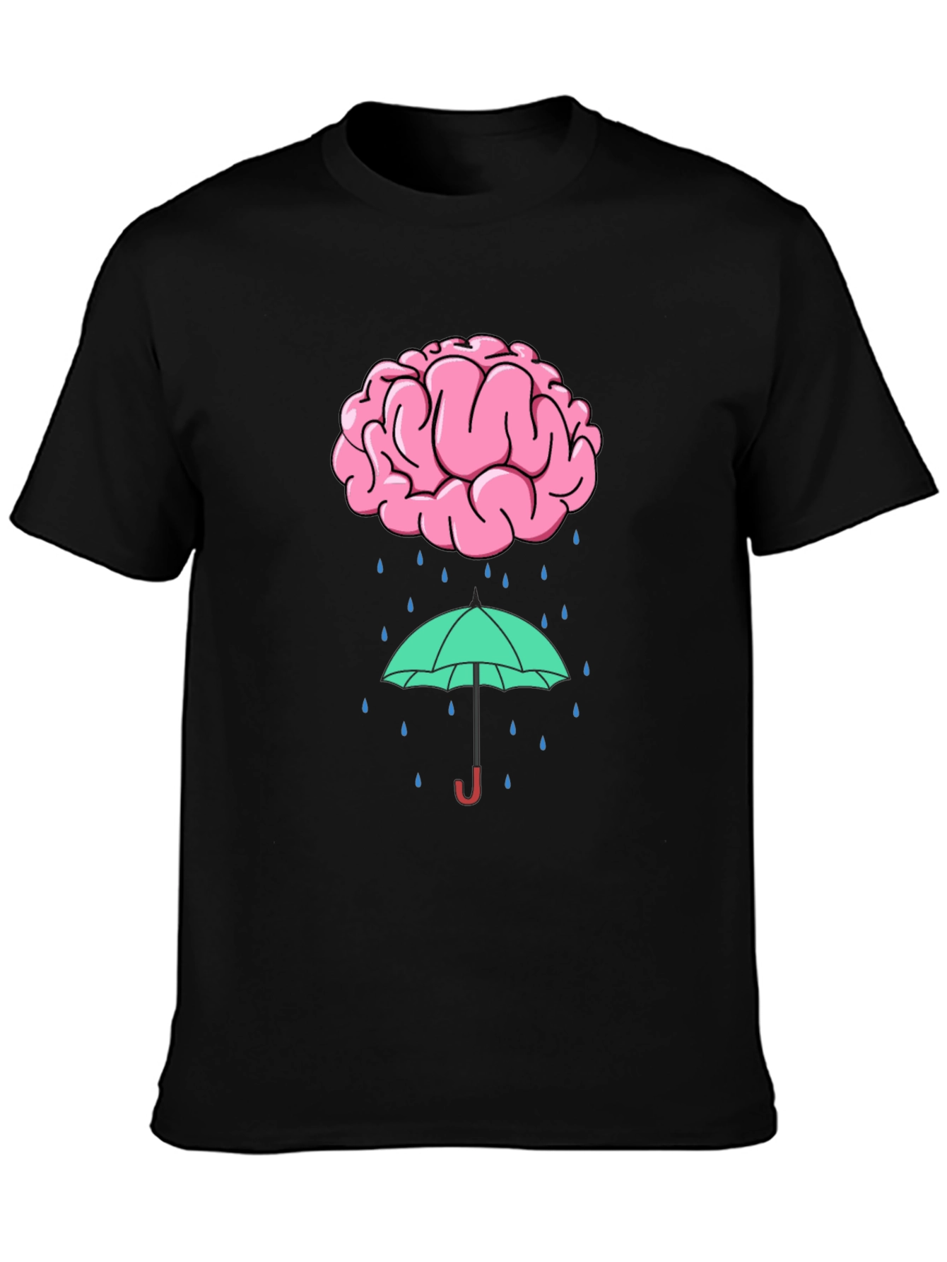 Brainstorm T-Shirt - Clever Rainy Day Design