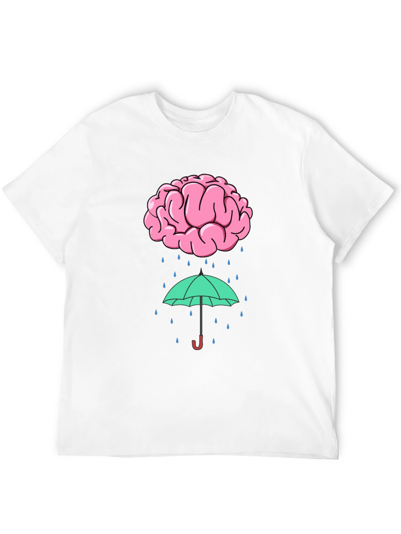Brainstorm T-Shirt - Clever Rainy Day Design