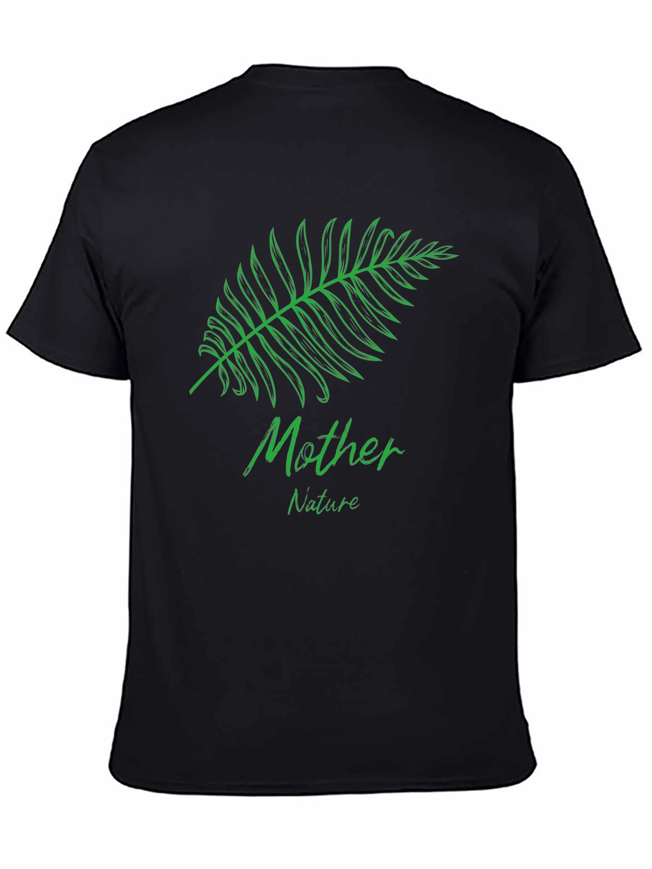 Mother Nature Graphic Black T-Shirt