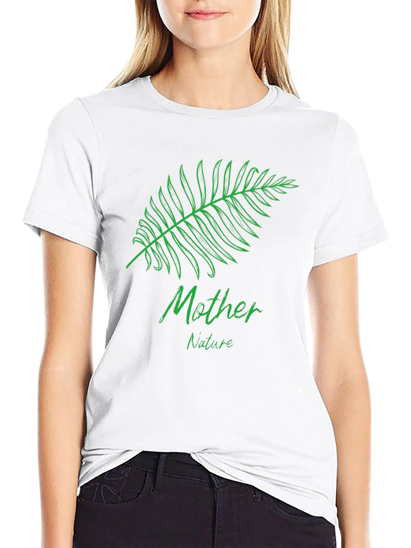 Mother Nature Graphic Black T-Shirt