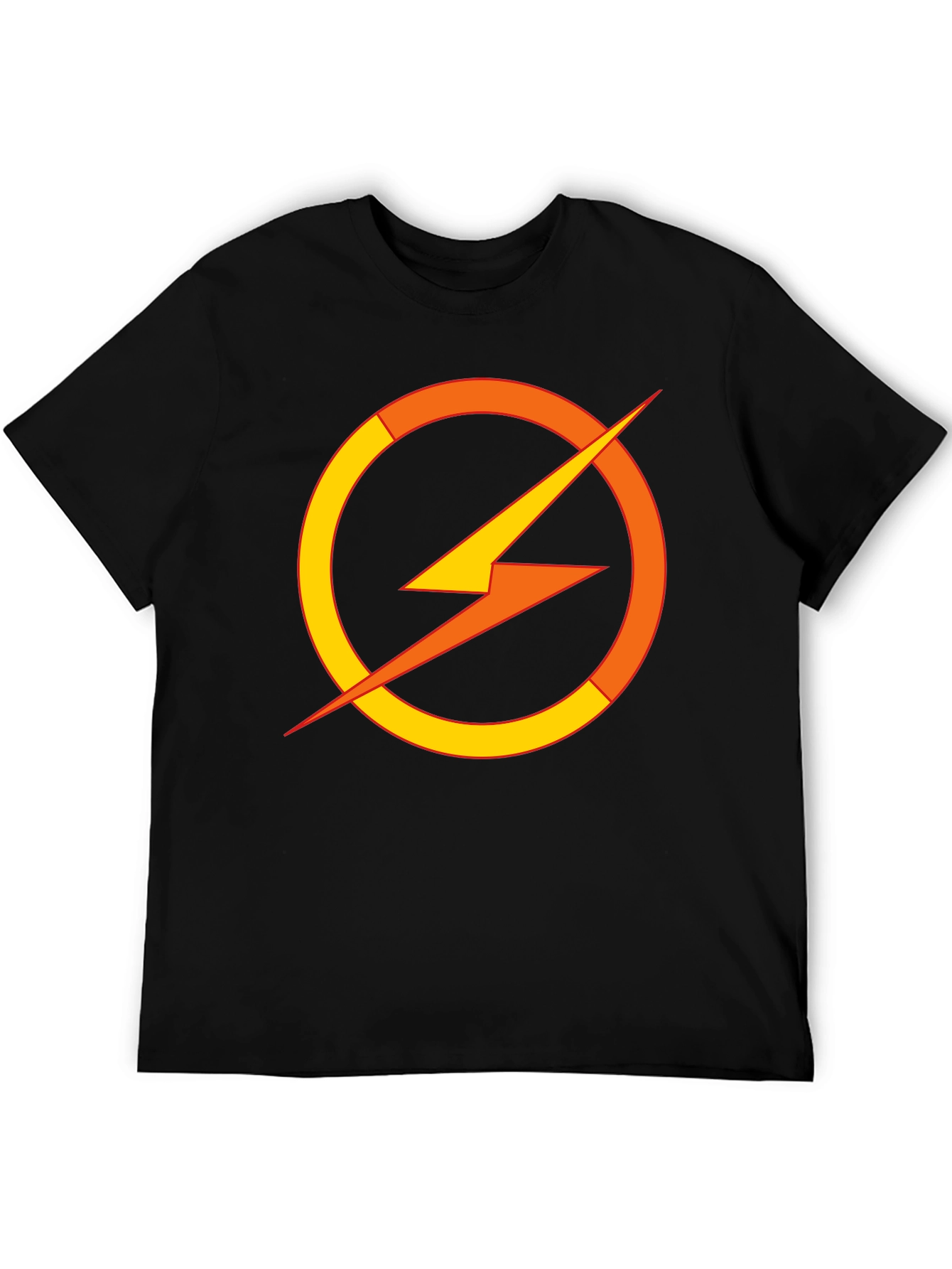 Flash Symbol Black T-Shirt