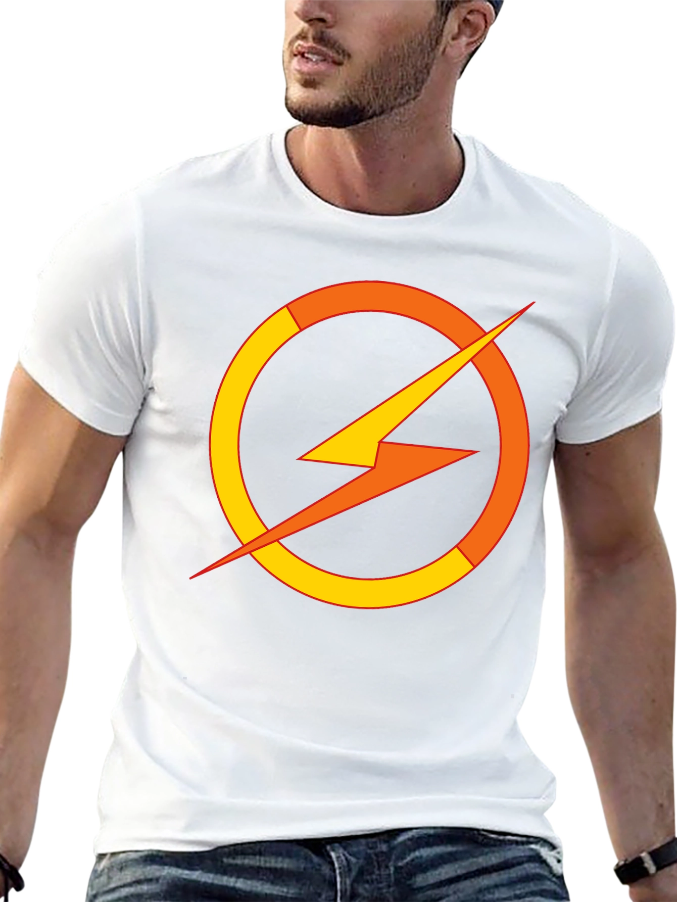 Flash Symbol Black T-Shirt