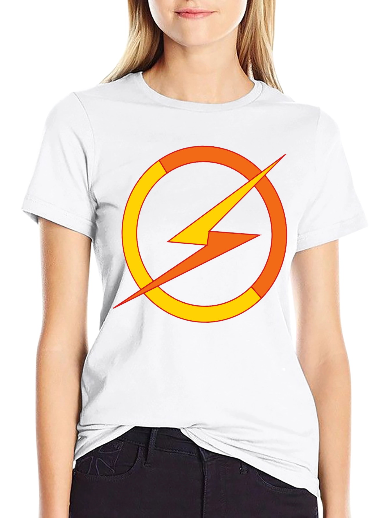 Flash Symbol Black T-Shirt