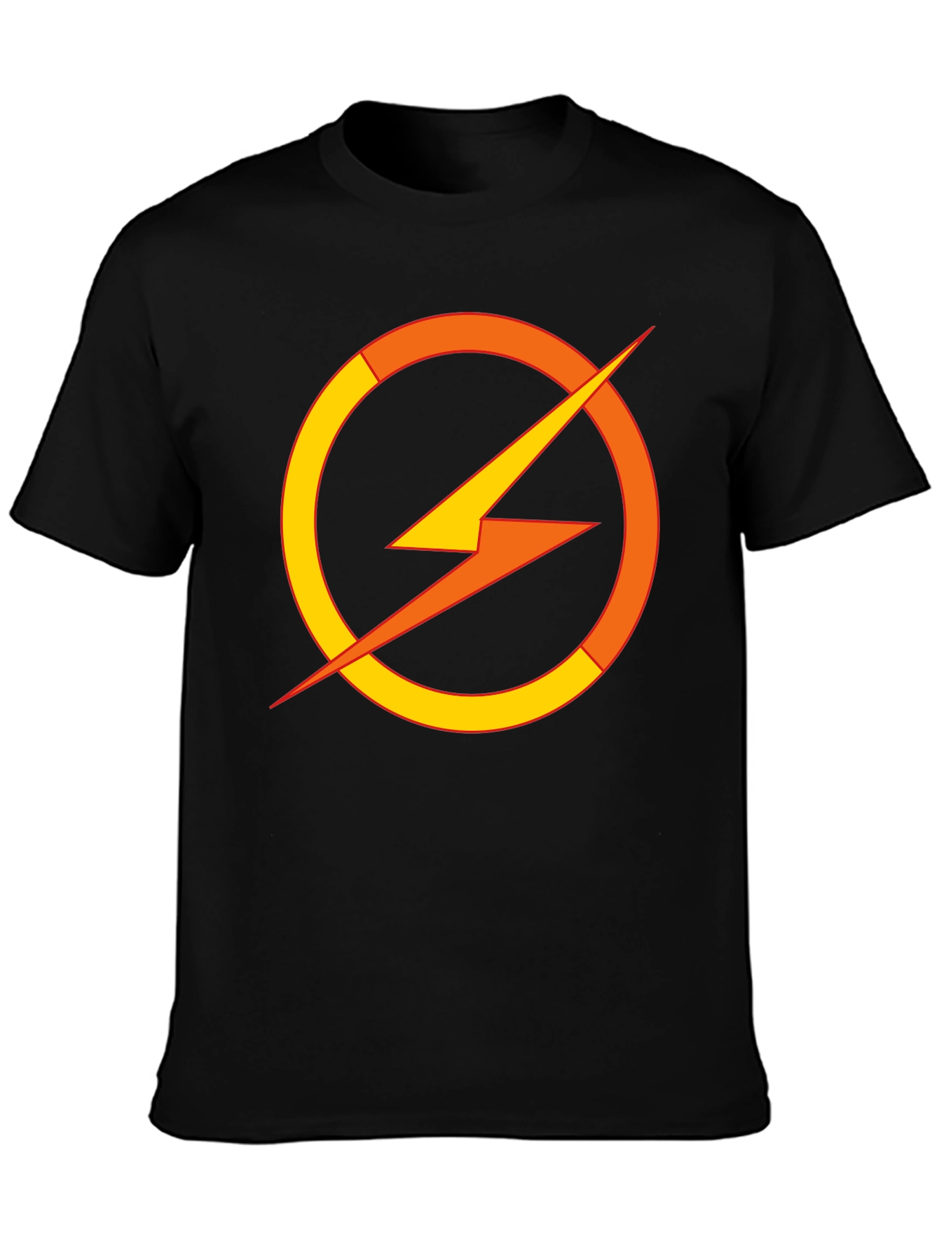 Flash Symbol Black T-Shirt