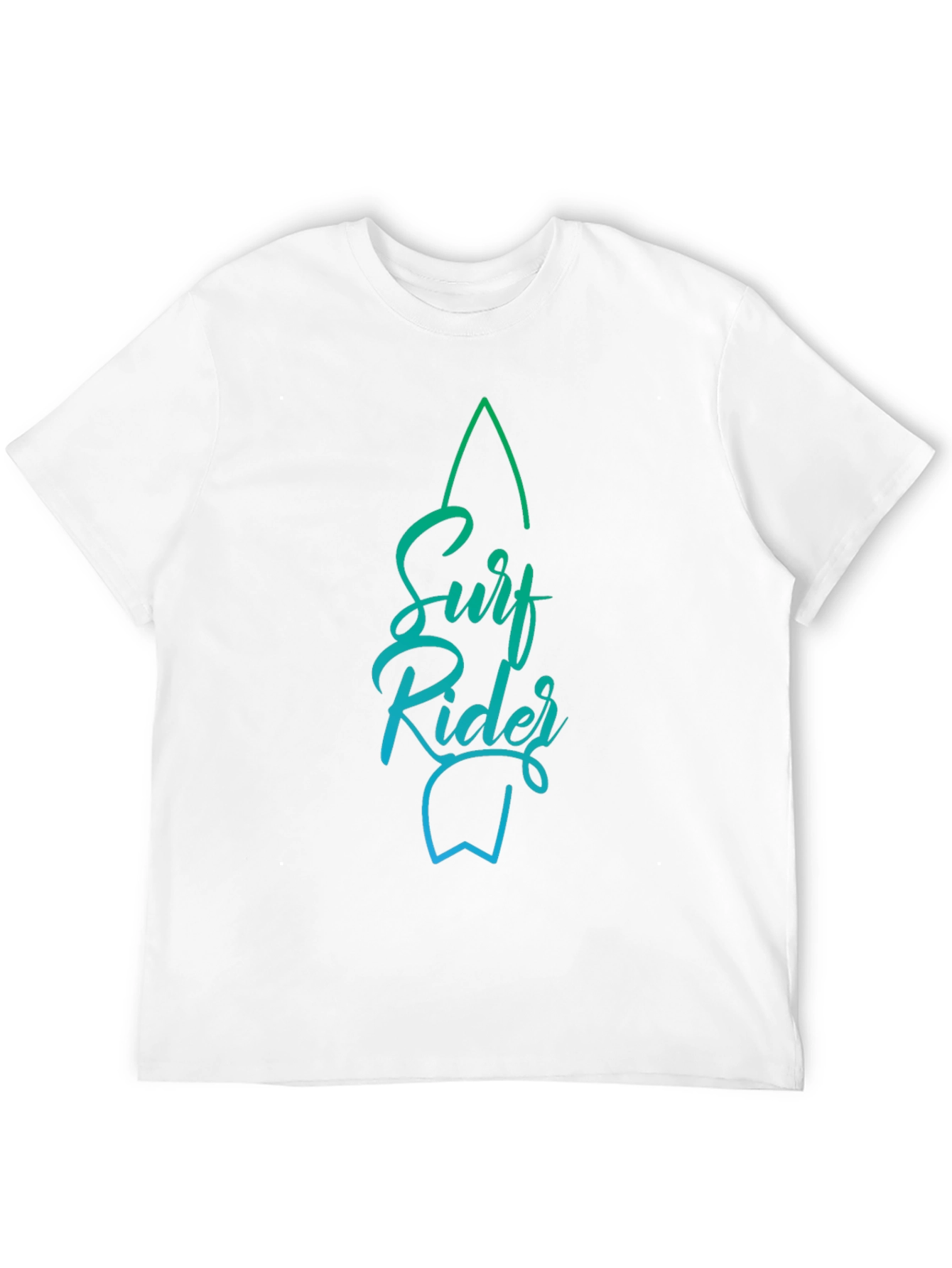 Surf Rider Graphic Tee - Stylish Black T-Shirt