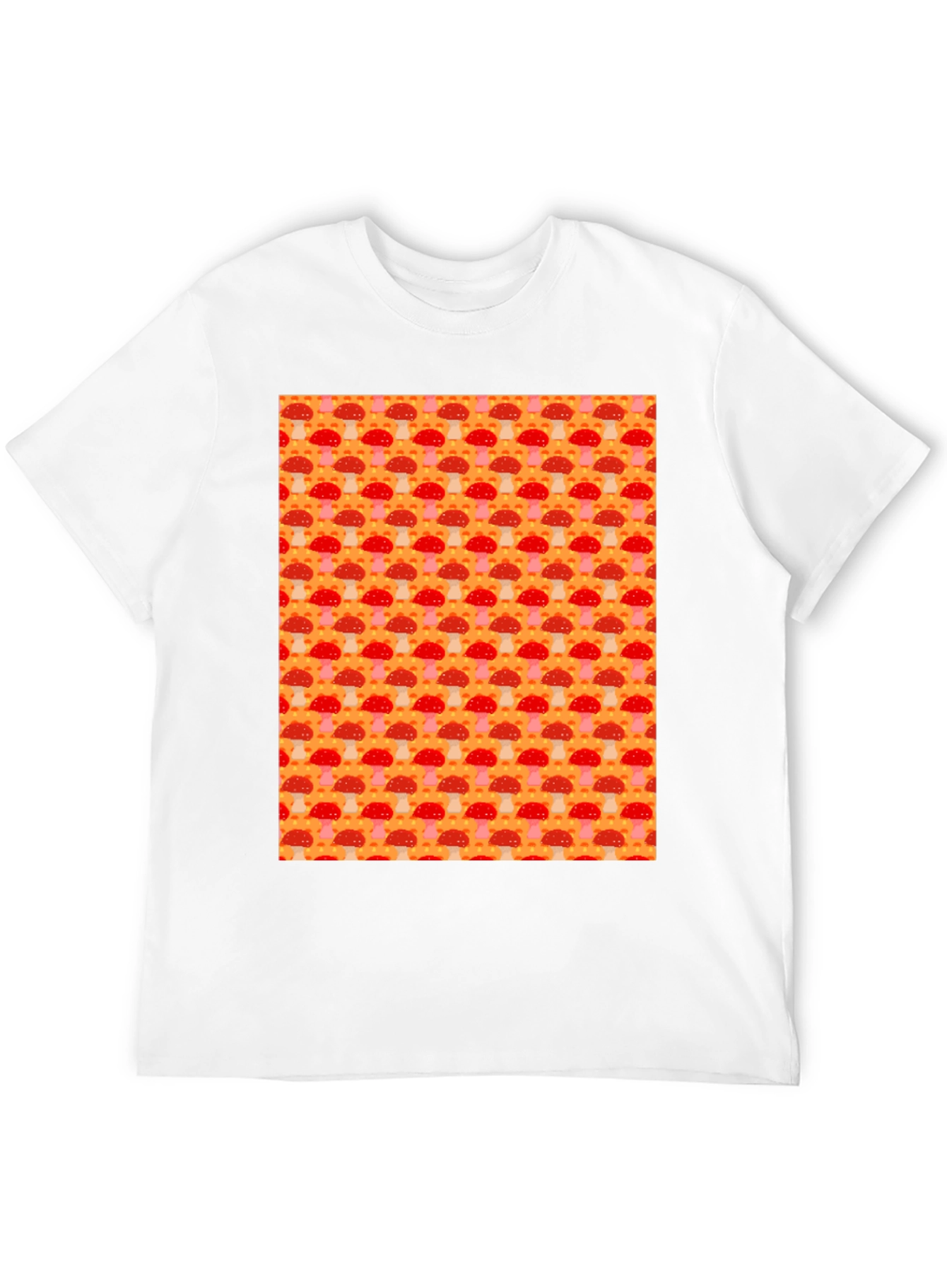 Mushroom Pattern Tee - Funky & Fun