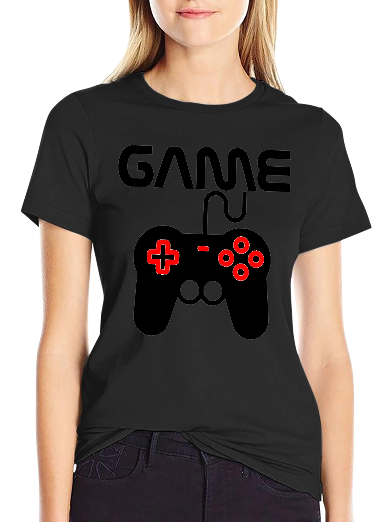 Gamer Graphic Tee - Console Controller Design