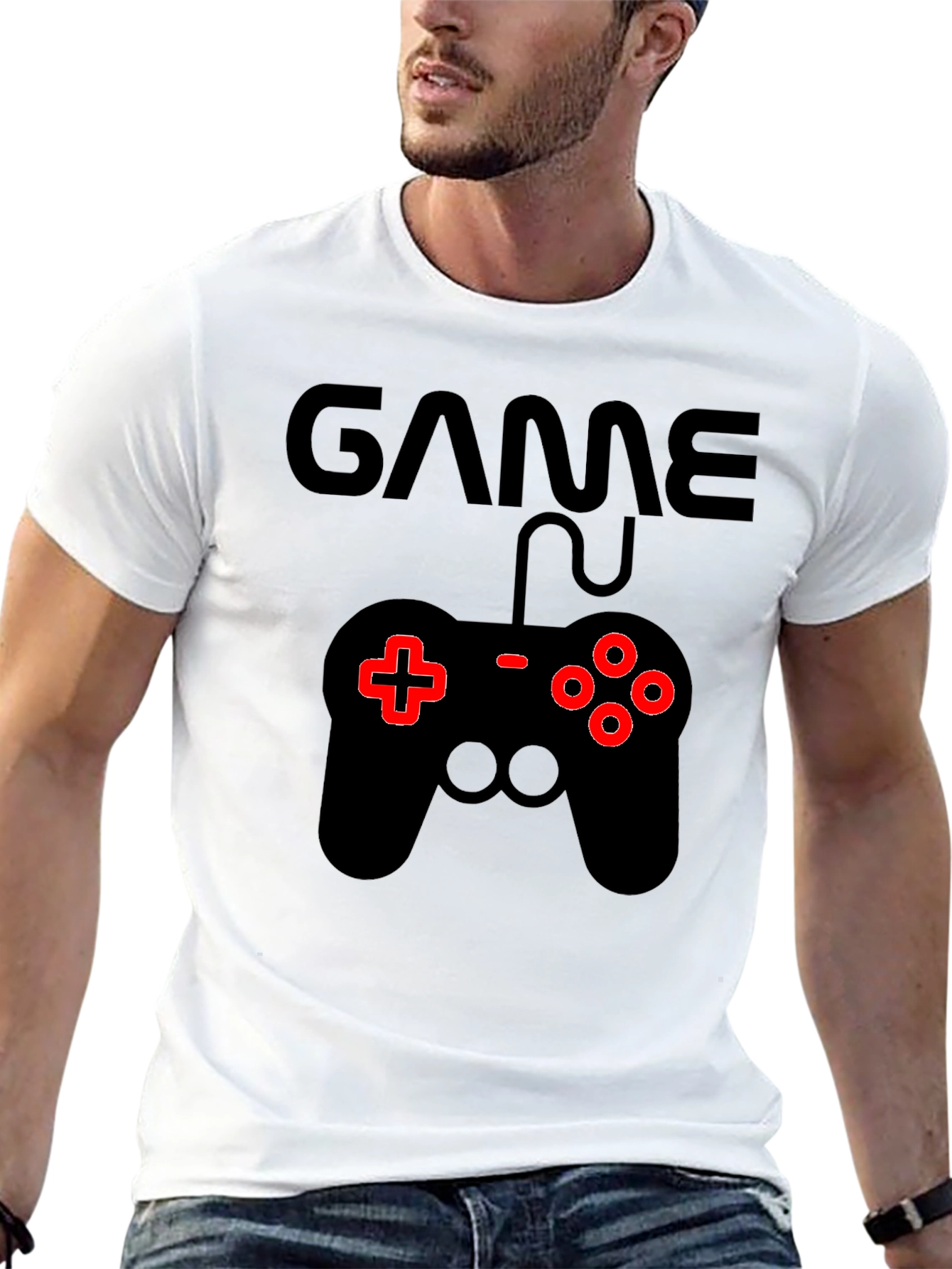 Gamer Graphic Tee - Console Controller Design