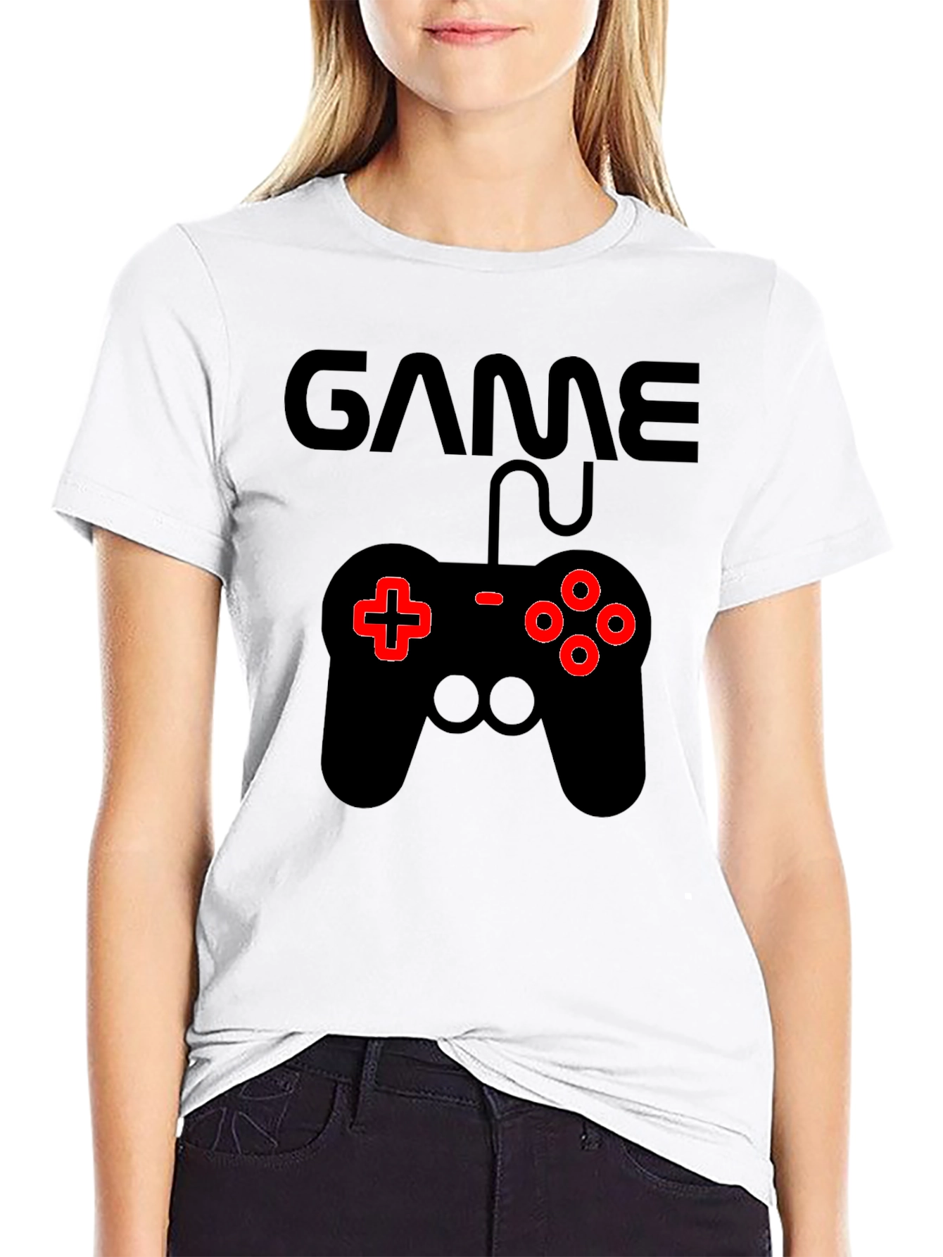Gamer Graphic Tee - Console Controller Design