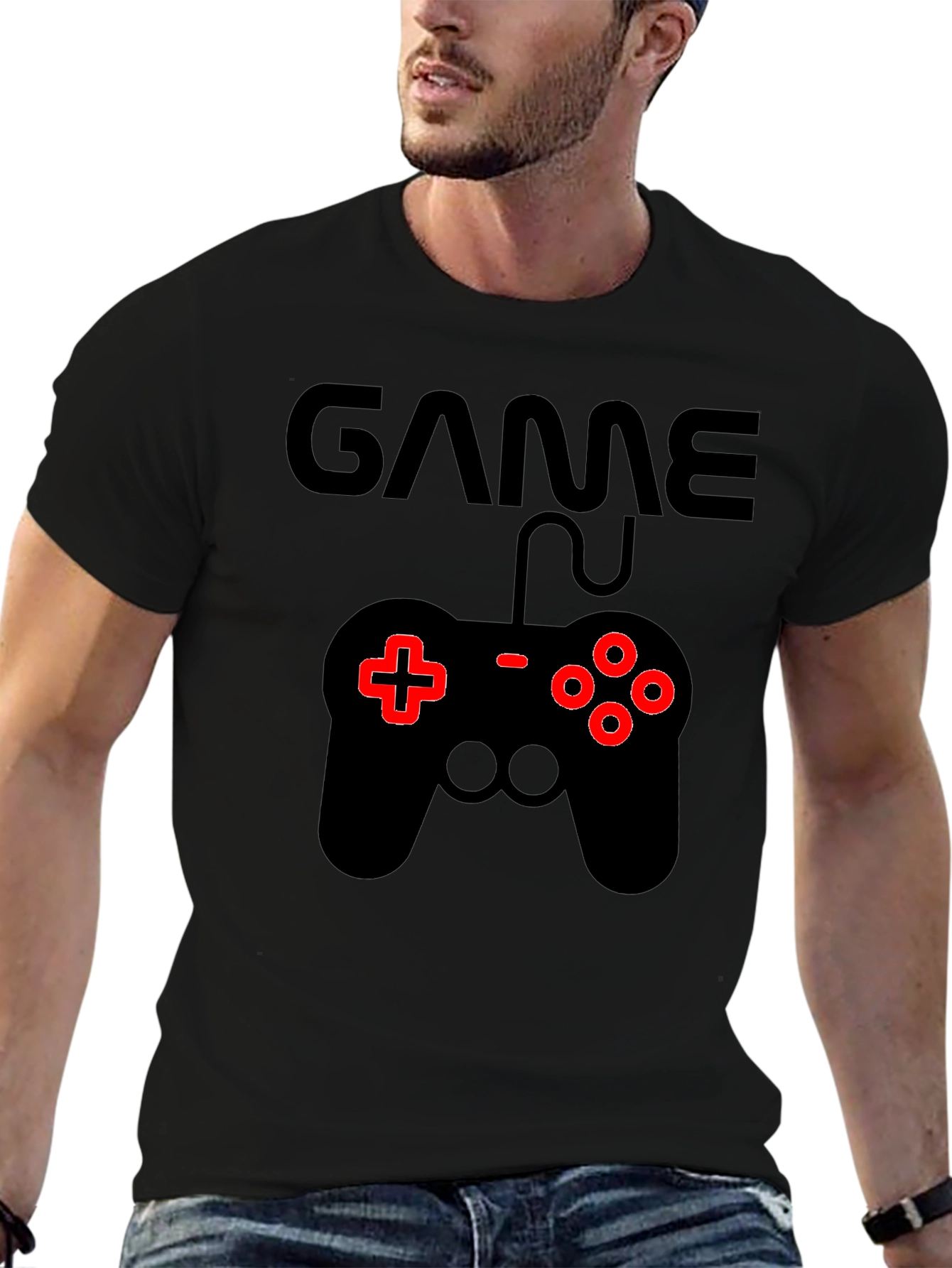 Gamer Graphic Tee - Console Controller Design