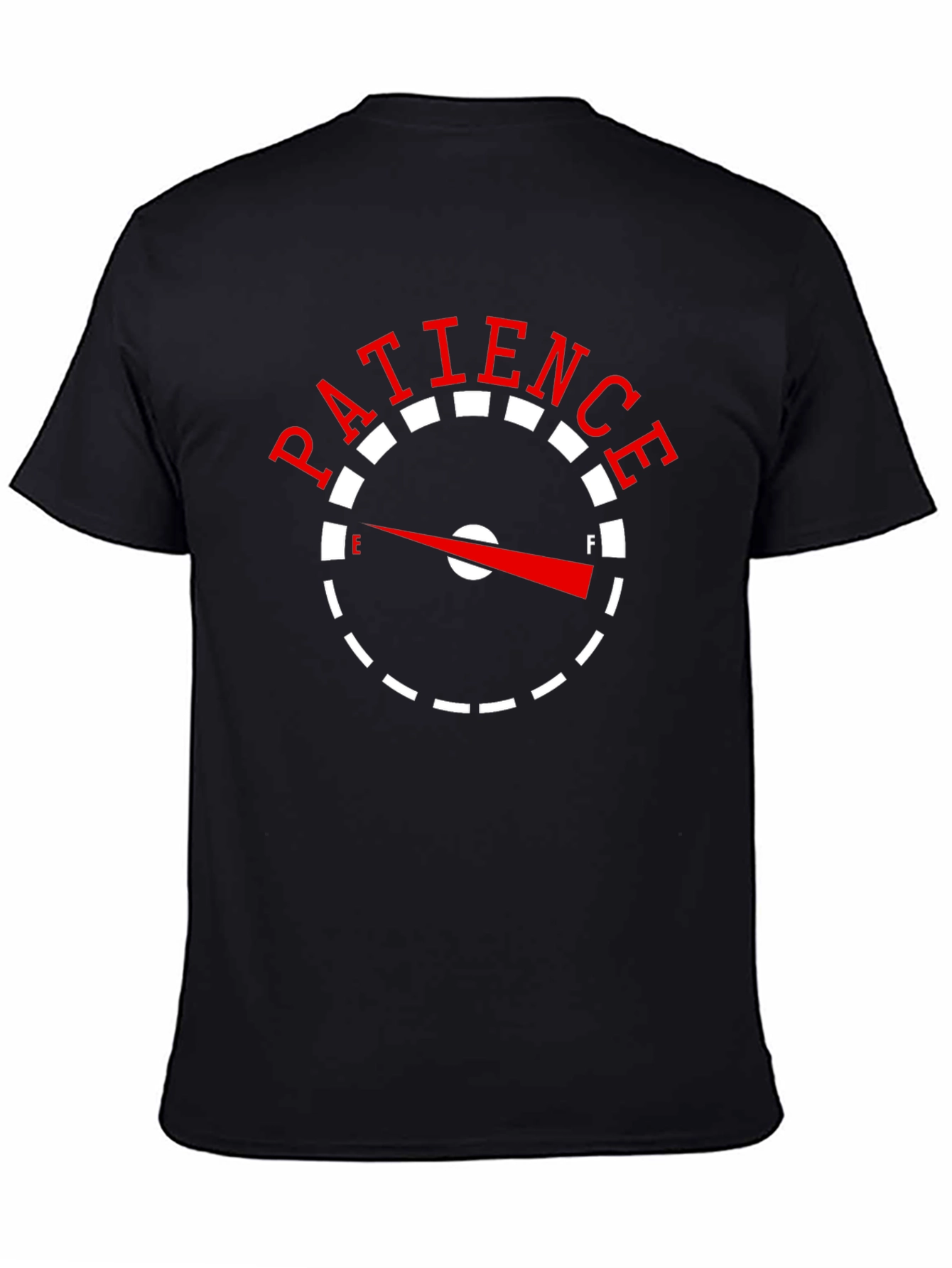 Patience Gauge Graphic Tee - Full Tank
