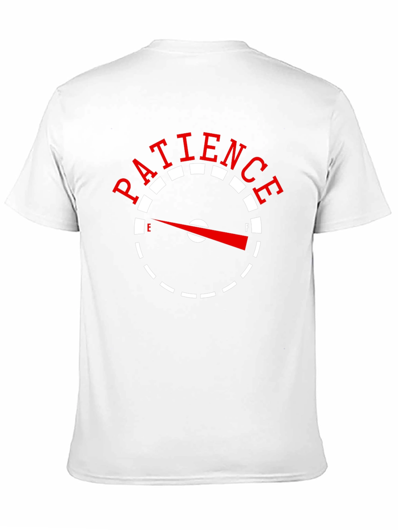 Patience Gauge Graphic Tee - Full Tank