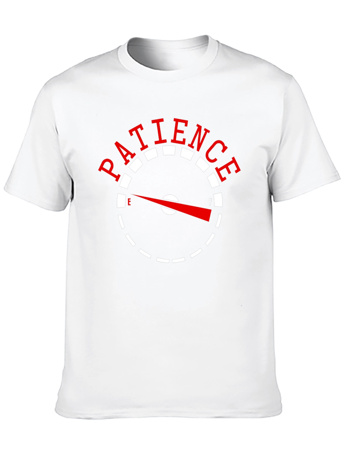 Patience Gauge Graphic Tee - Full Tank