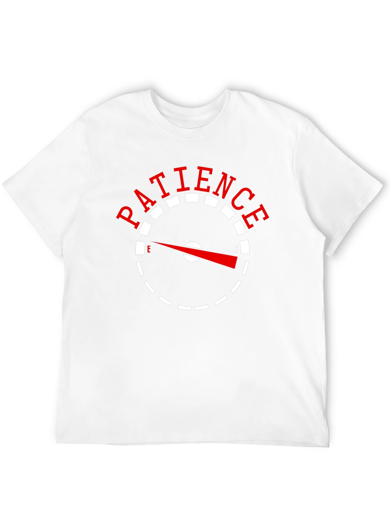 Patience Gauge Graphic Tee - Full Tank
