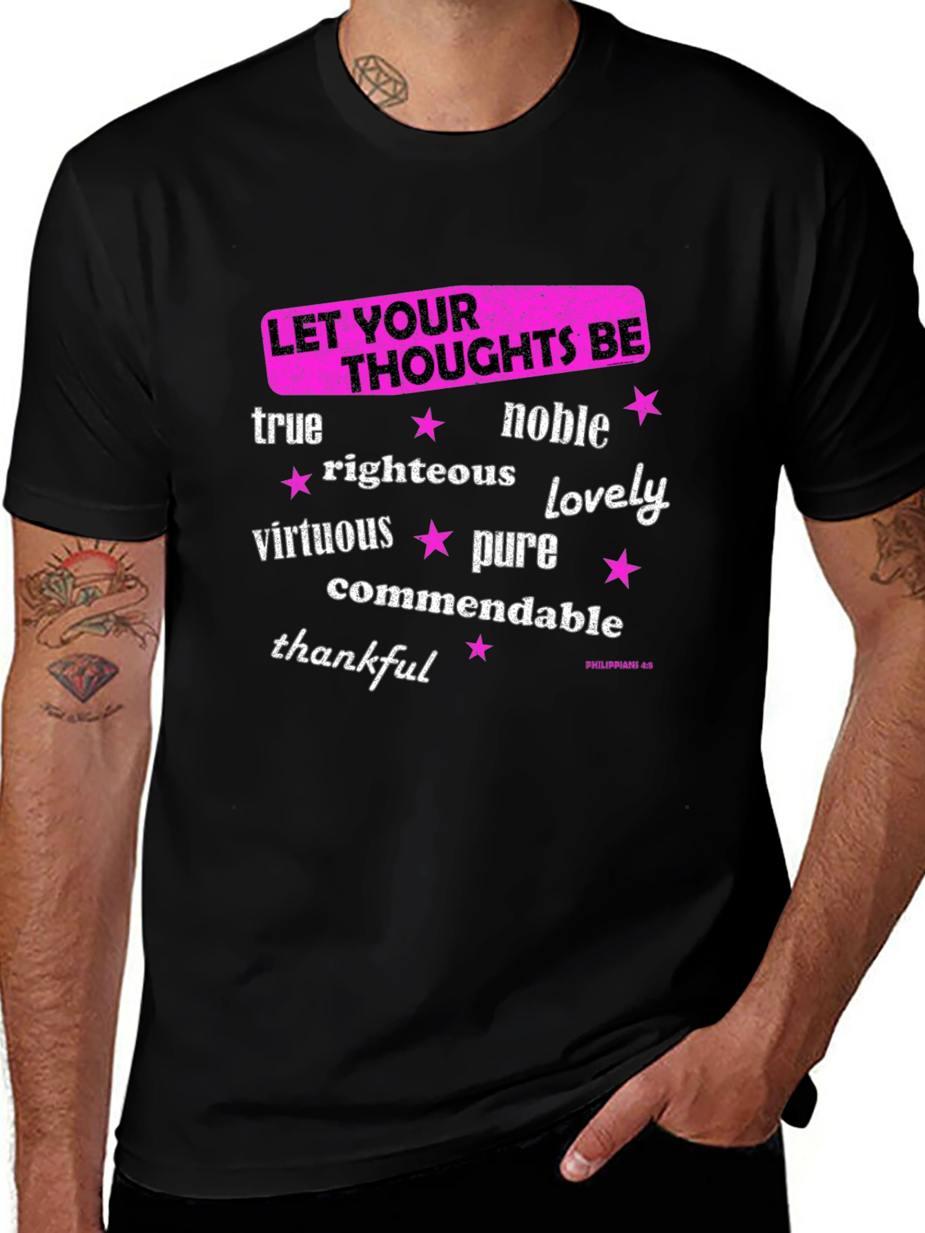 Inspirational Thoughts Graphic T-Shirt