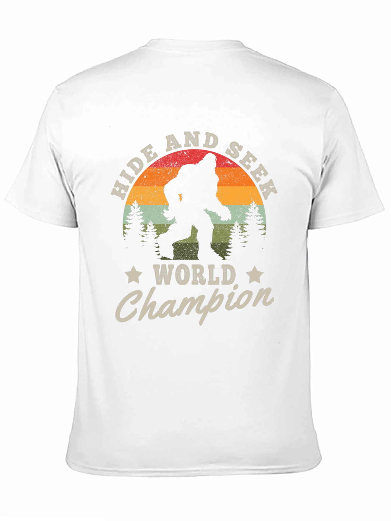 Hide and Seek World Champion Bigfoot Graphic Tee
