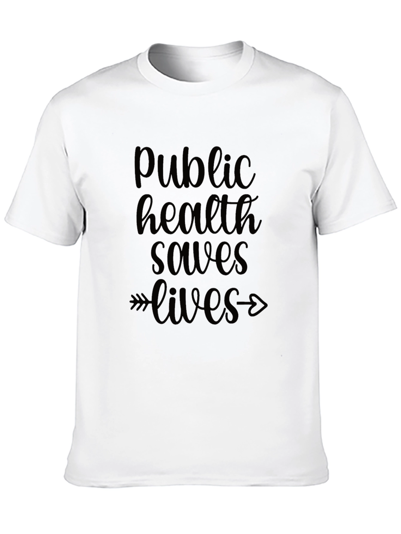 Public Health Saves Lives Graphic Tee