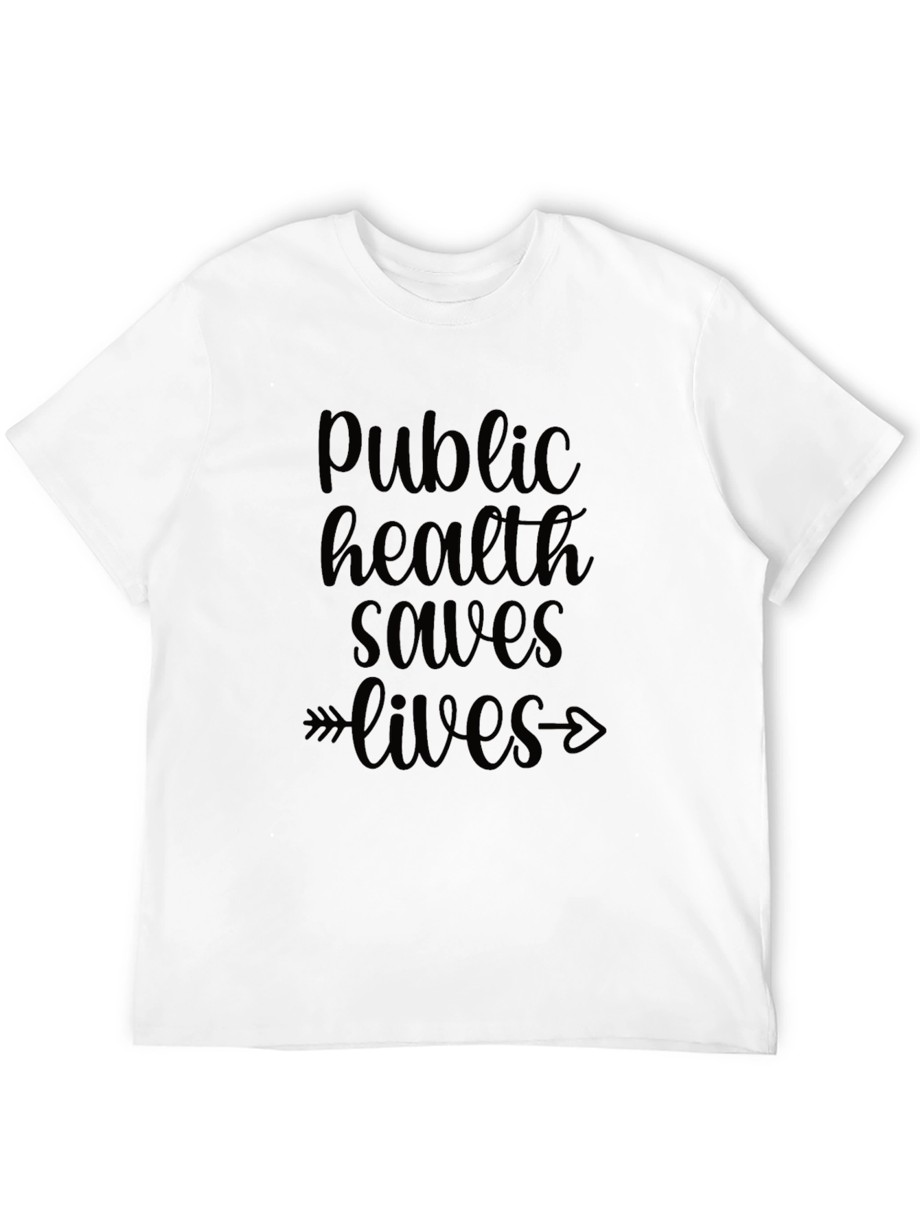 Public Health Saves Lives Graphic Tee