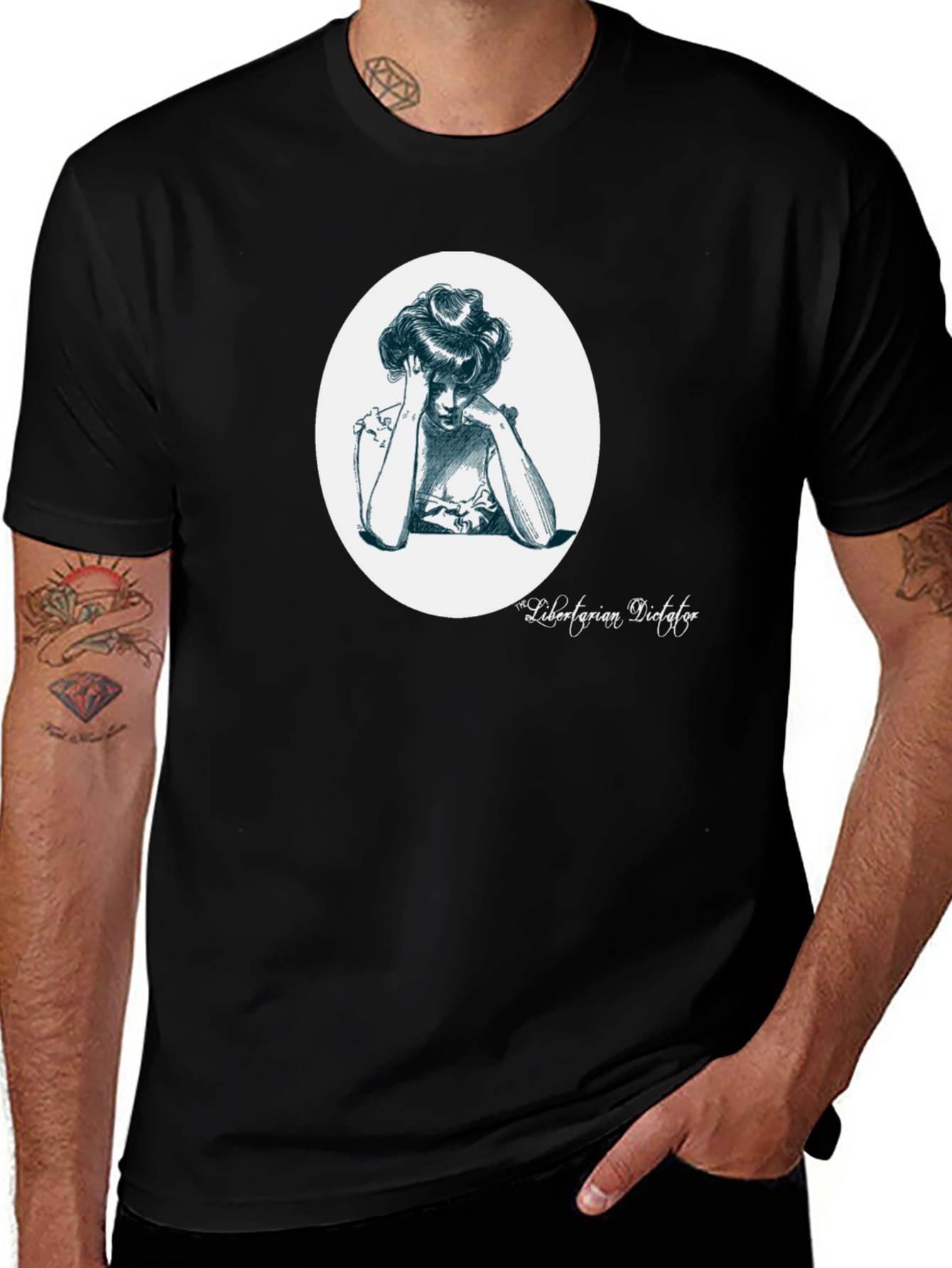 Libertarian Dictator Graphic T-Shirt