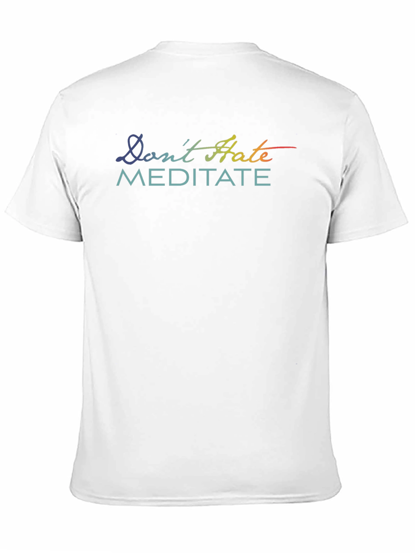 Dont Hate Meditate Graphic T-Shirt