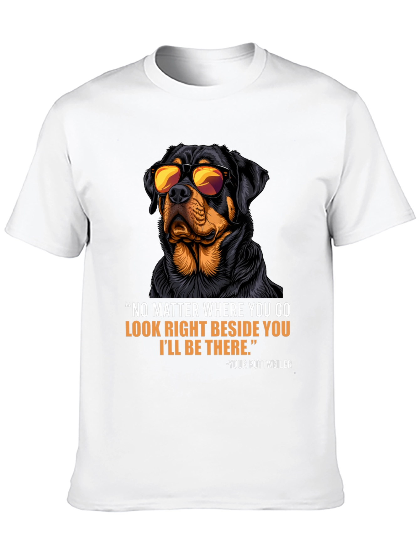 Rottweiler Dog T-Shirt - Protective Companion Tee