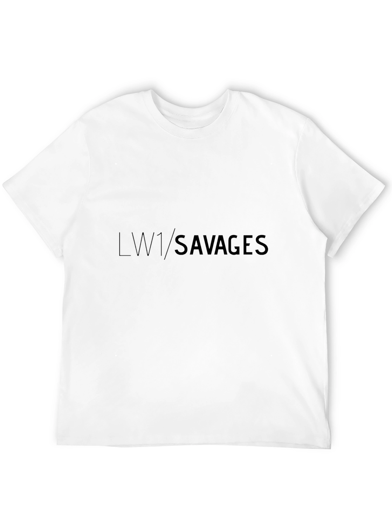 LW1/Savages Black Graphic Tee
