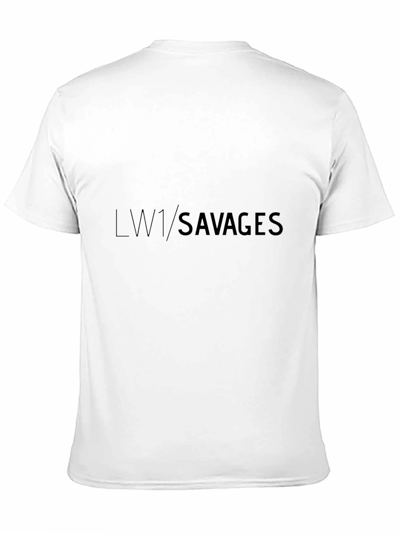 LW1/Savages Black Graphic Tee