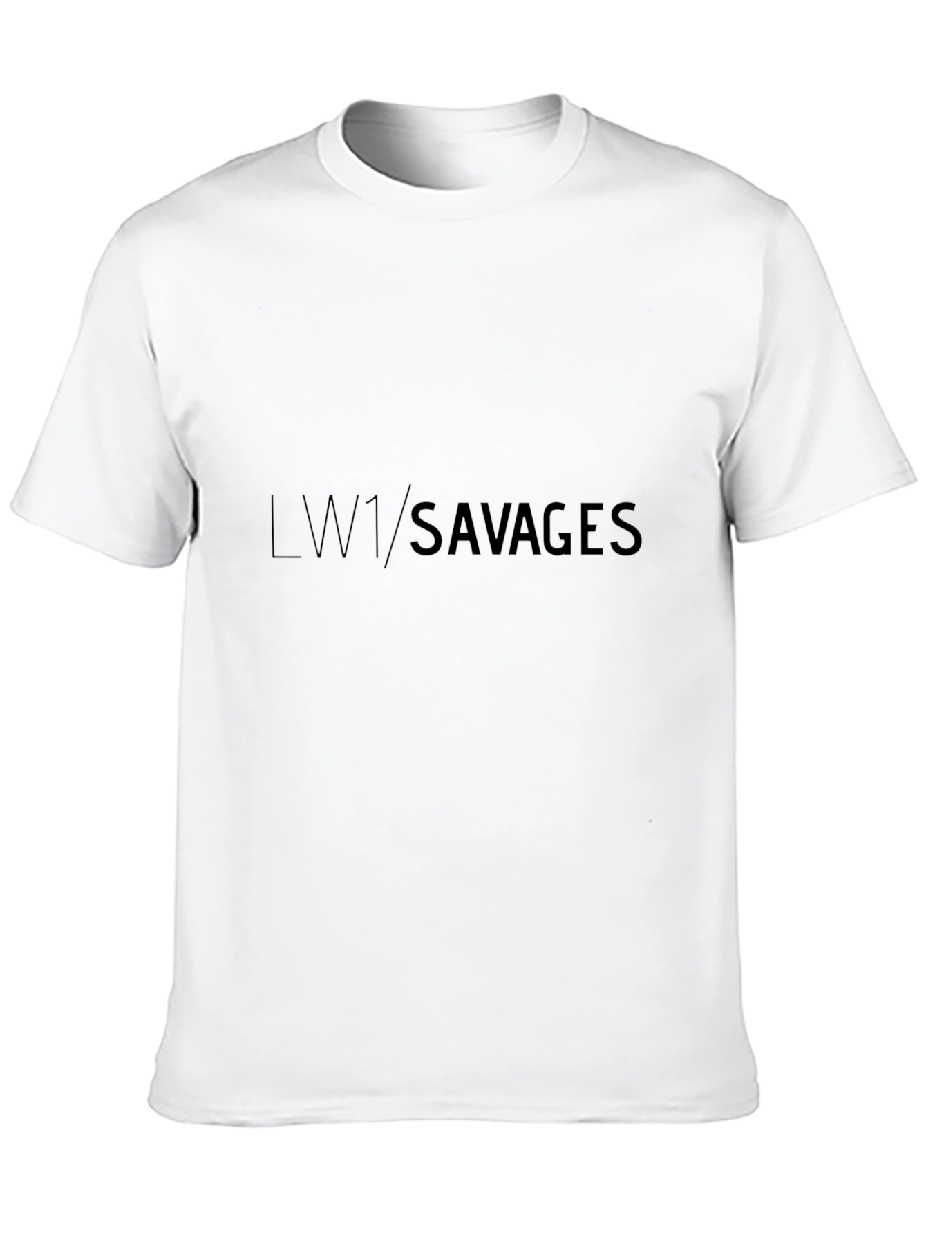 LW1/Savages Black Graphic Tee
