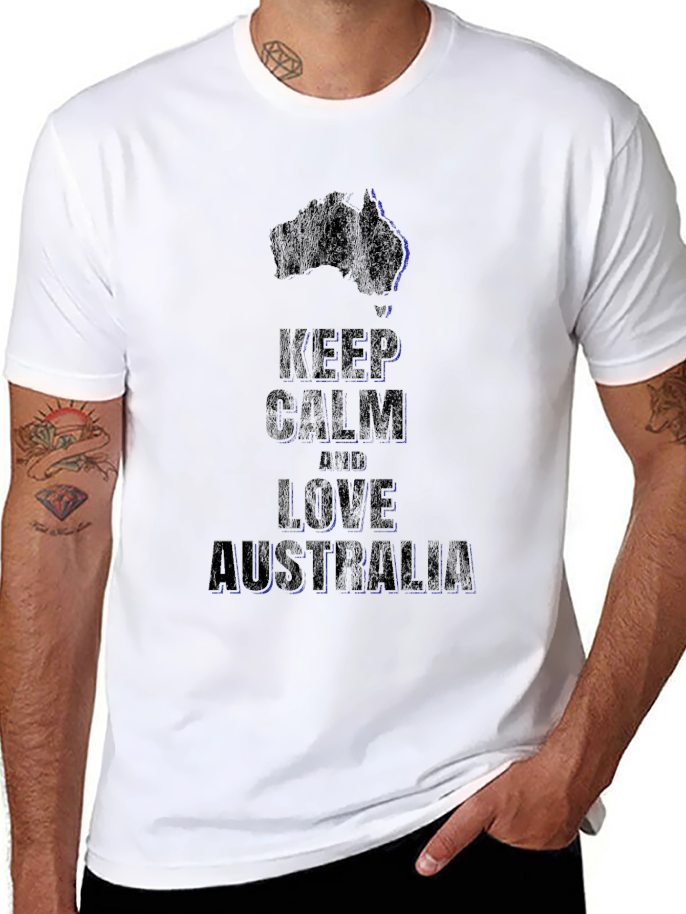 Keep Calm & Love Australia T-Shirt