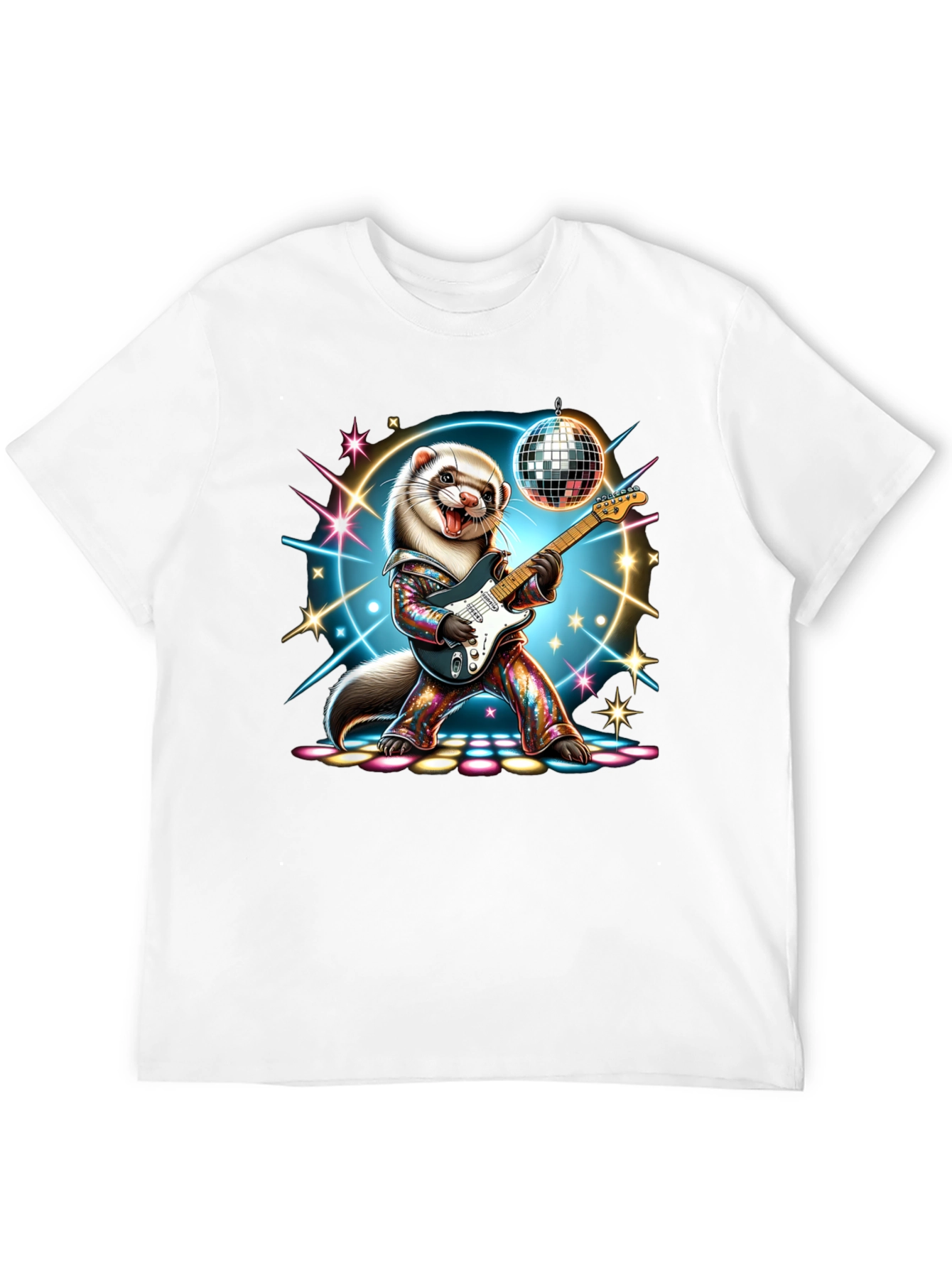 Disco Ferret Graphic T-Shirt