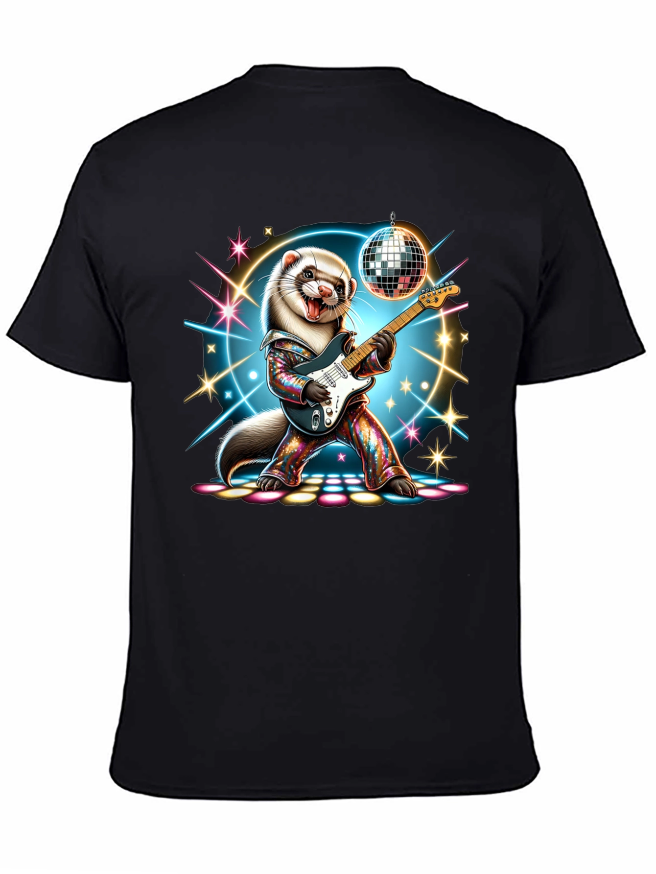 Disco Ferret Graphic T-Shirt