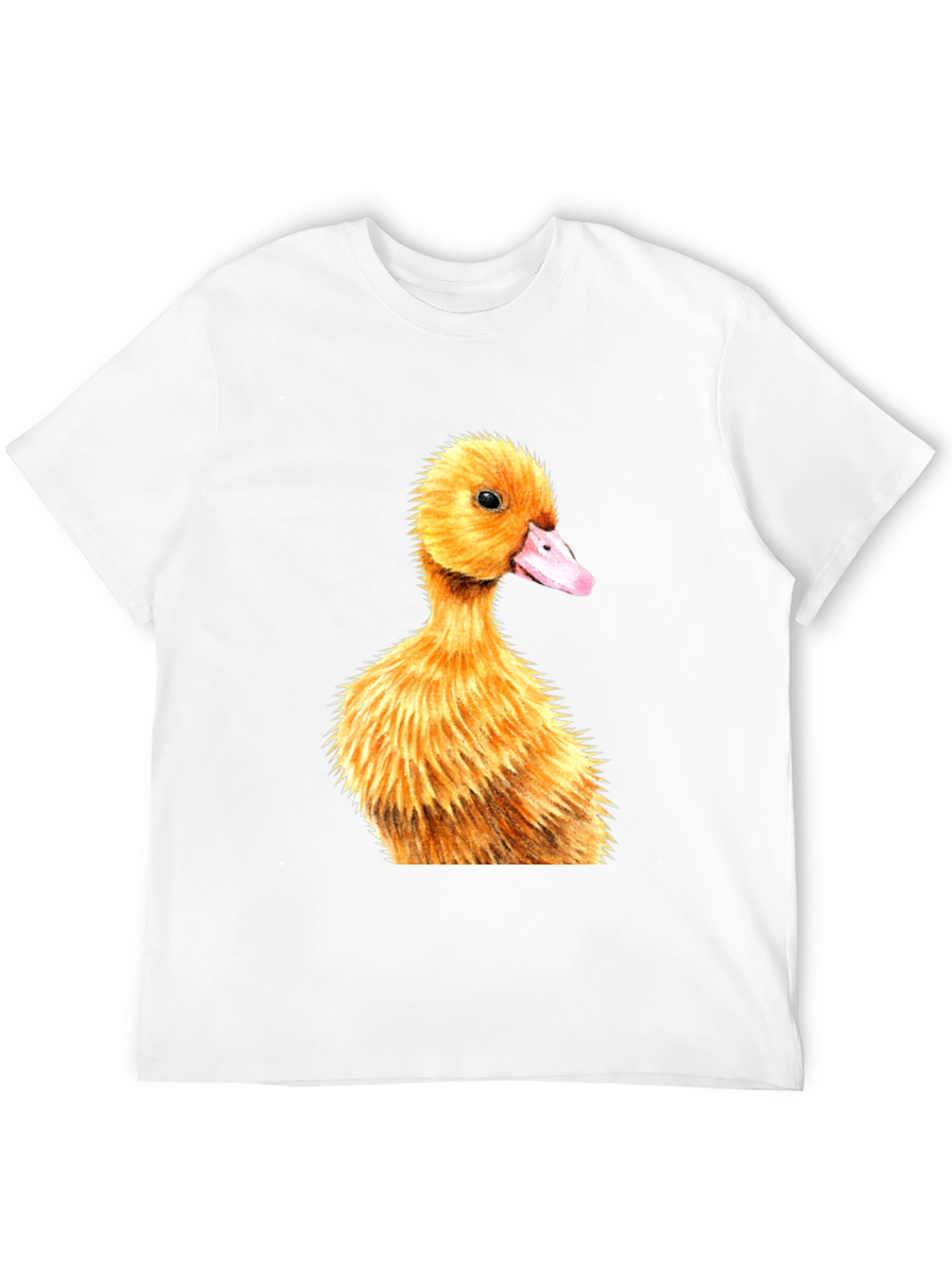 Duckling Graphic Tee - Adorable Black T-Shirt