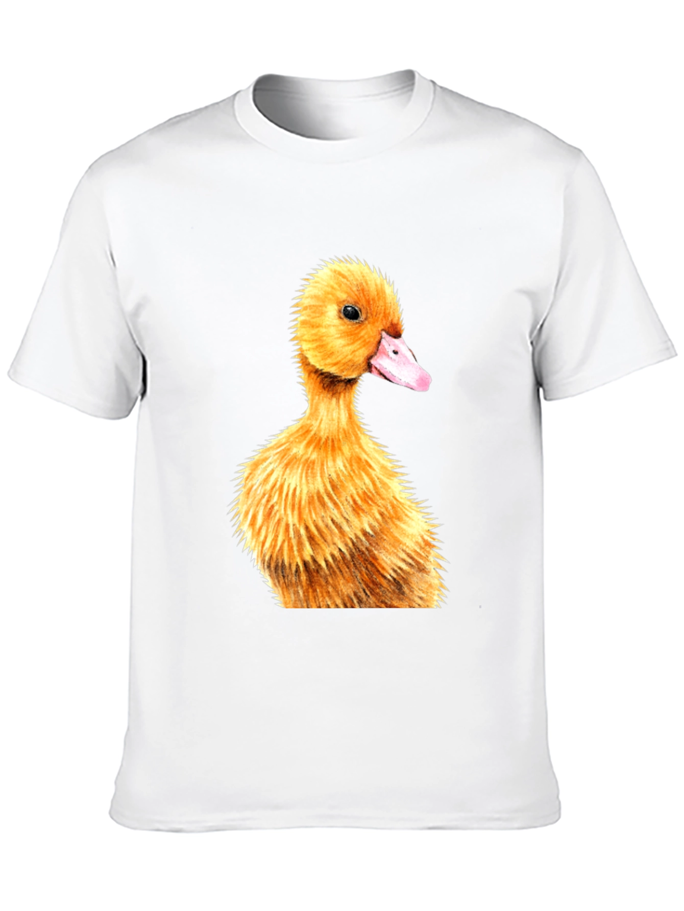 Duckling Graphic Tee - Adorable Black T-Shirt