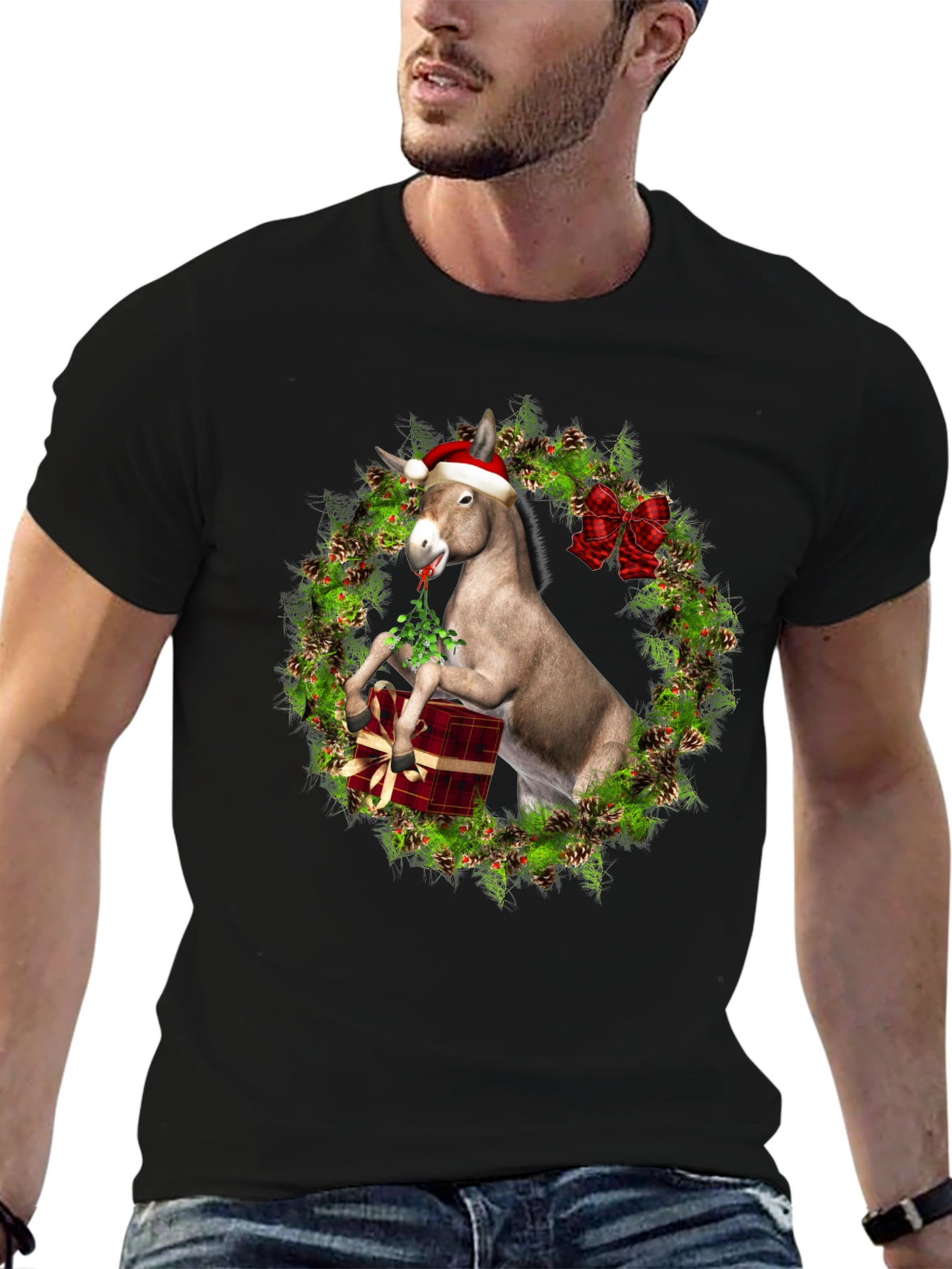 Festive Donkey T-Shirt