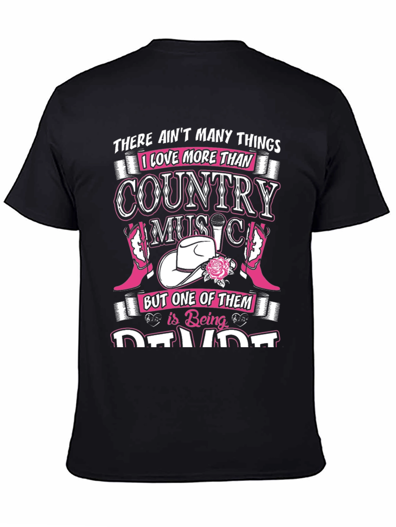 Country Music T-Shirt - Many Things I Love