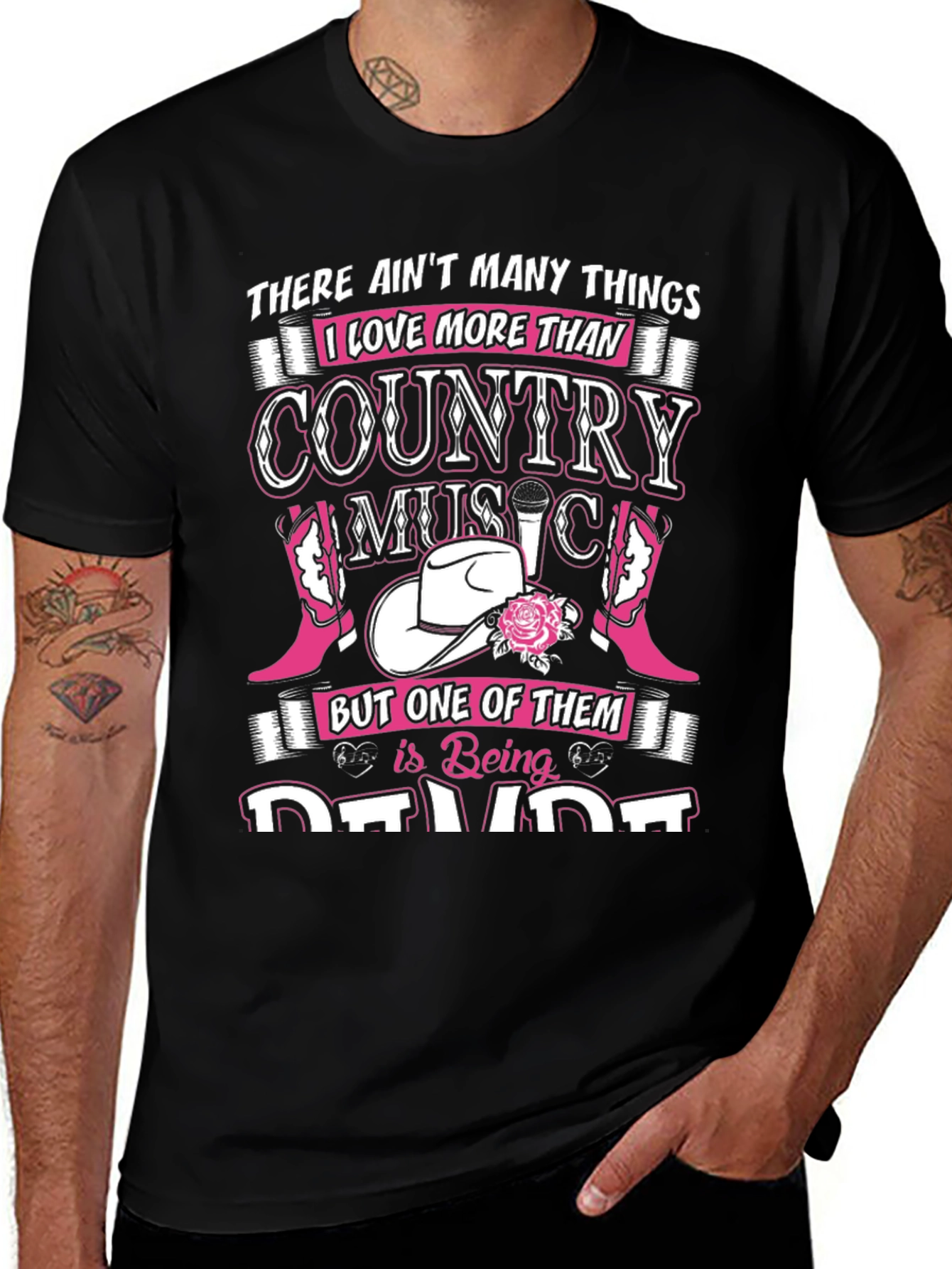 Country Music T-Shirt - Many Things I Love